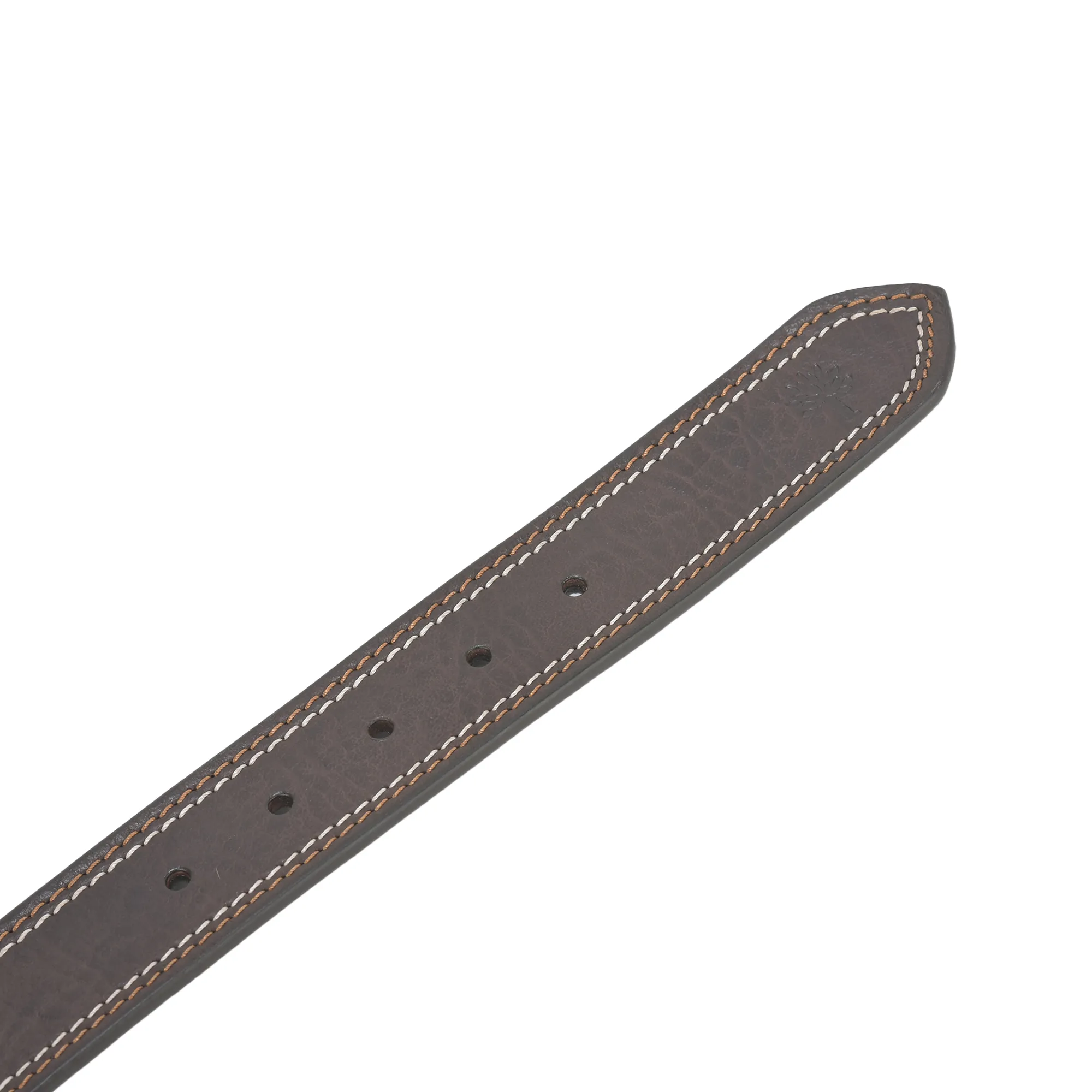 Woodland Unisex Brown Echo Leather Belt

 - Thumbnail 6