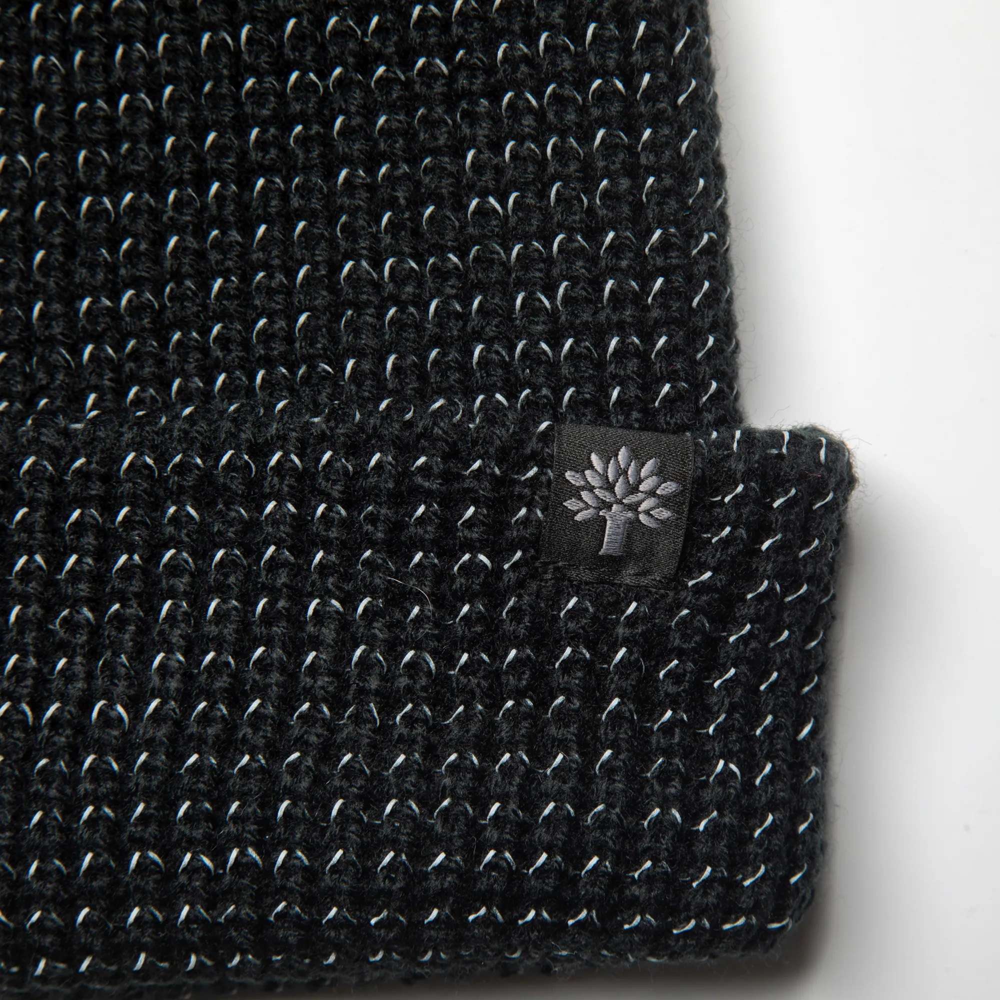 Woodland Winter Cap – Black Unisex Style - Thumbnail 2