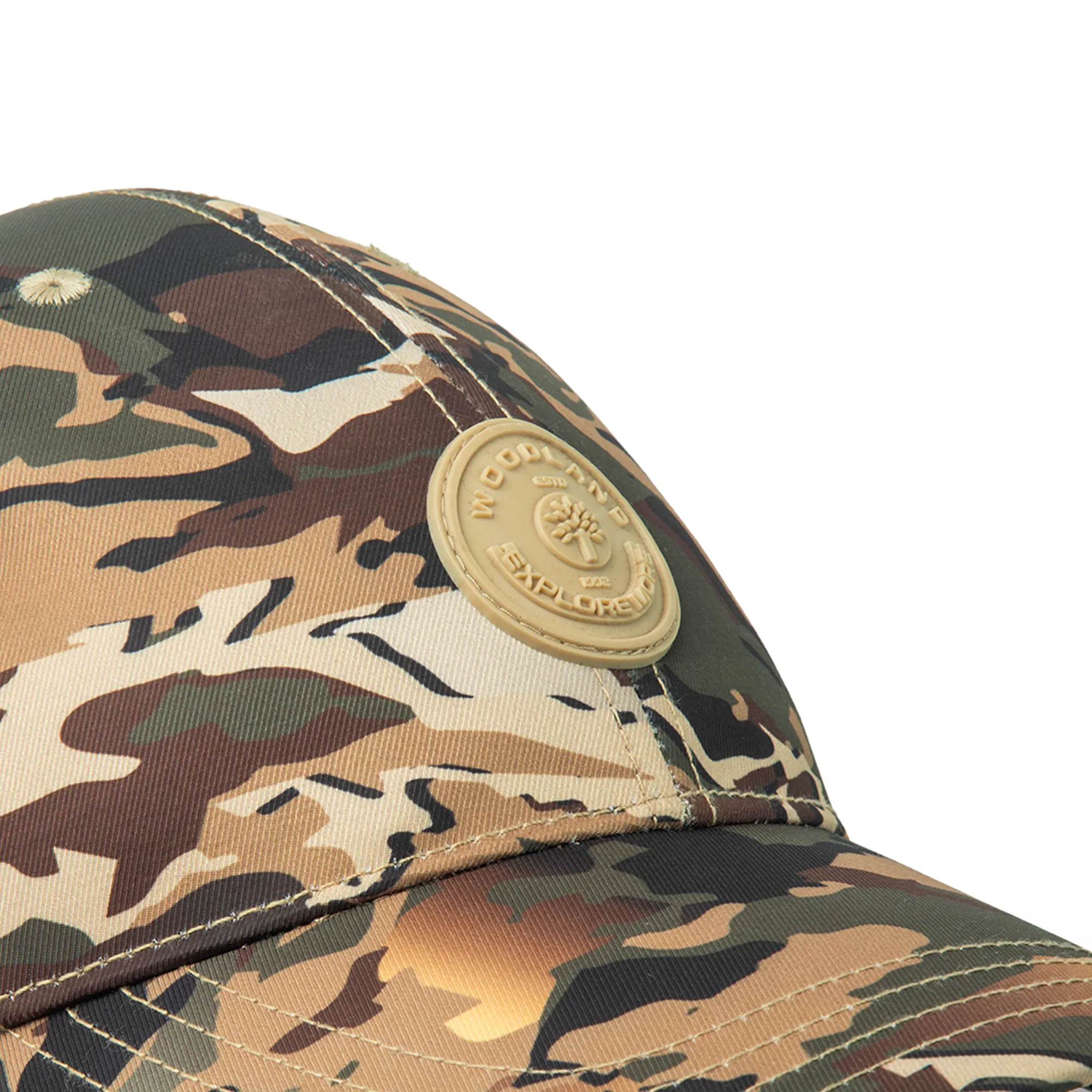 Woodland Unisex Camouflage Cotton Cap - Thumbnail 4
