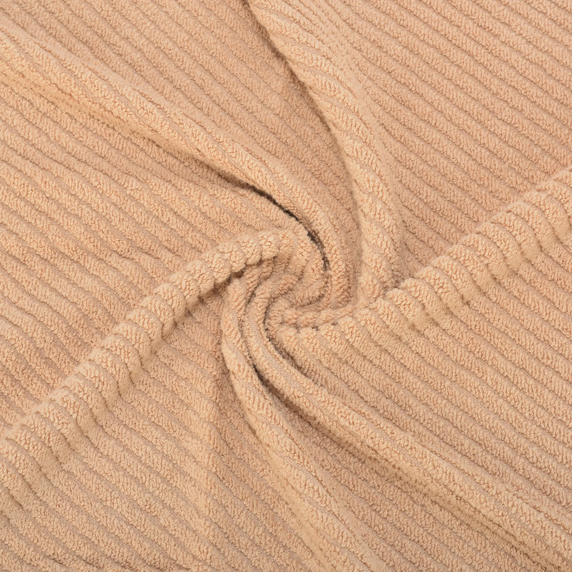 Beige Bath Towel - Thumbnail 5