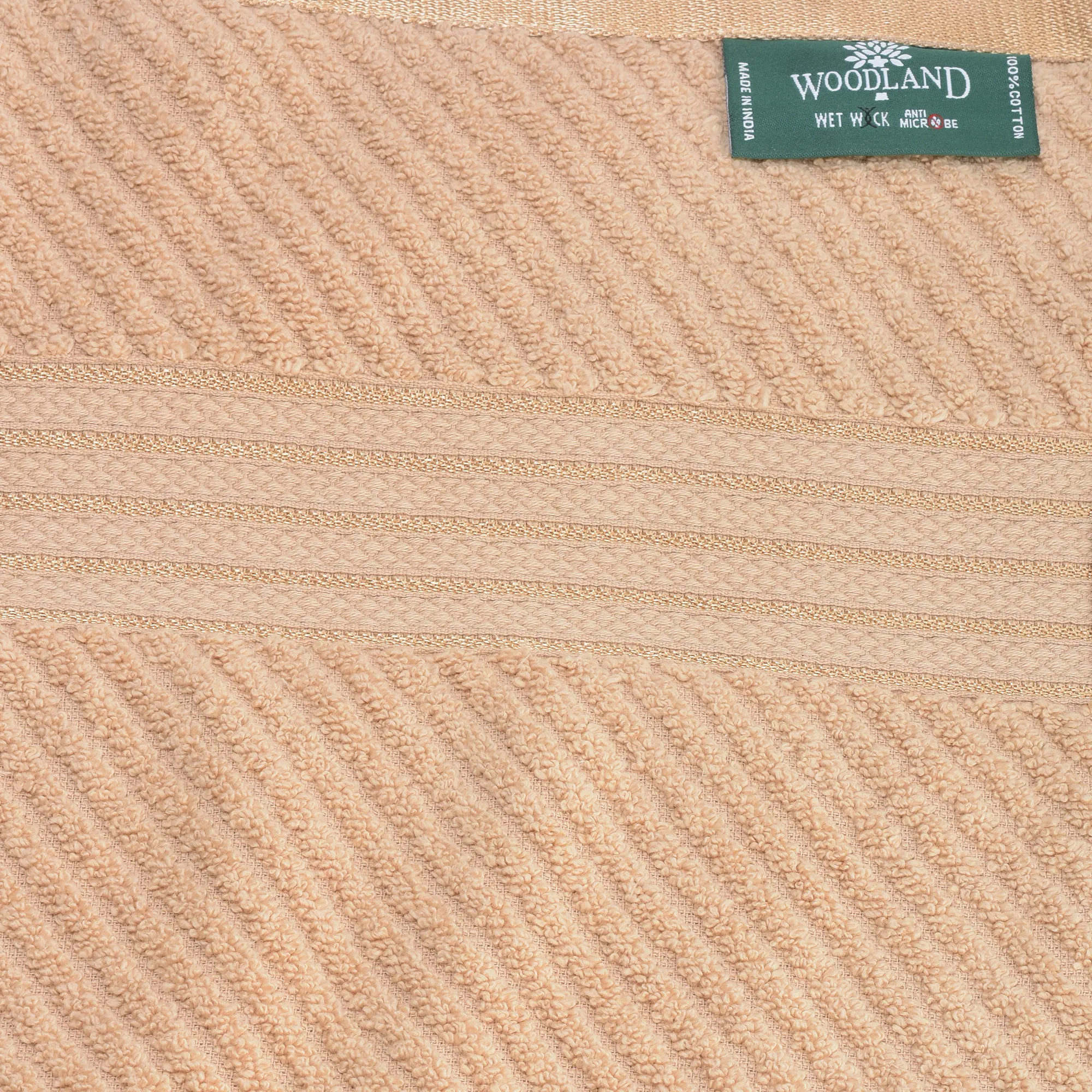 Beige Bath Towel - Thumbnail 6
