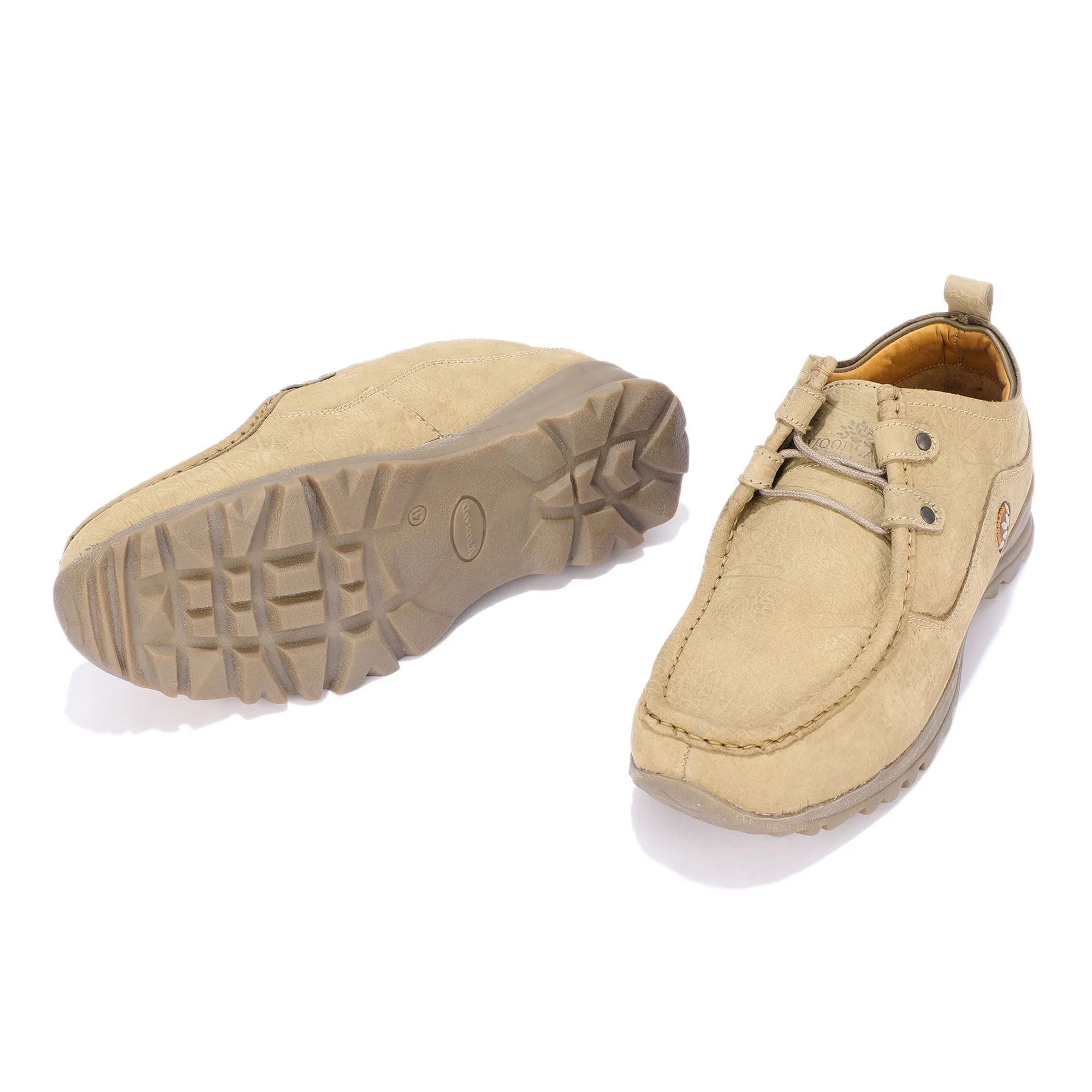 Woodland Khaki casual boat shoes - Thumbnail 4
