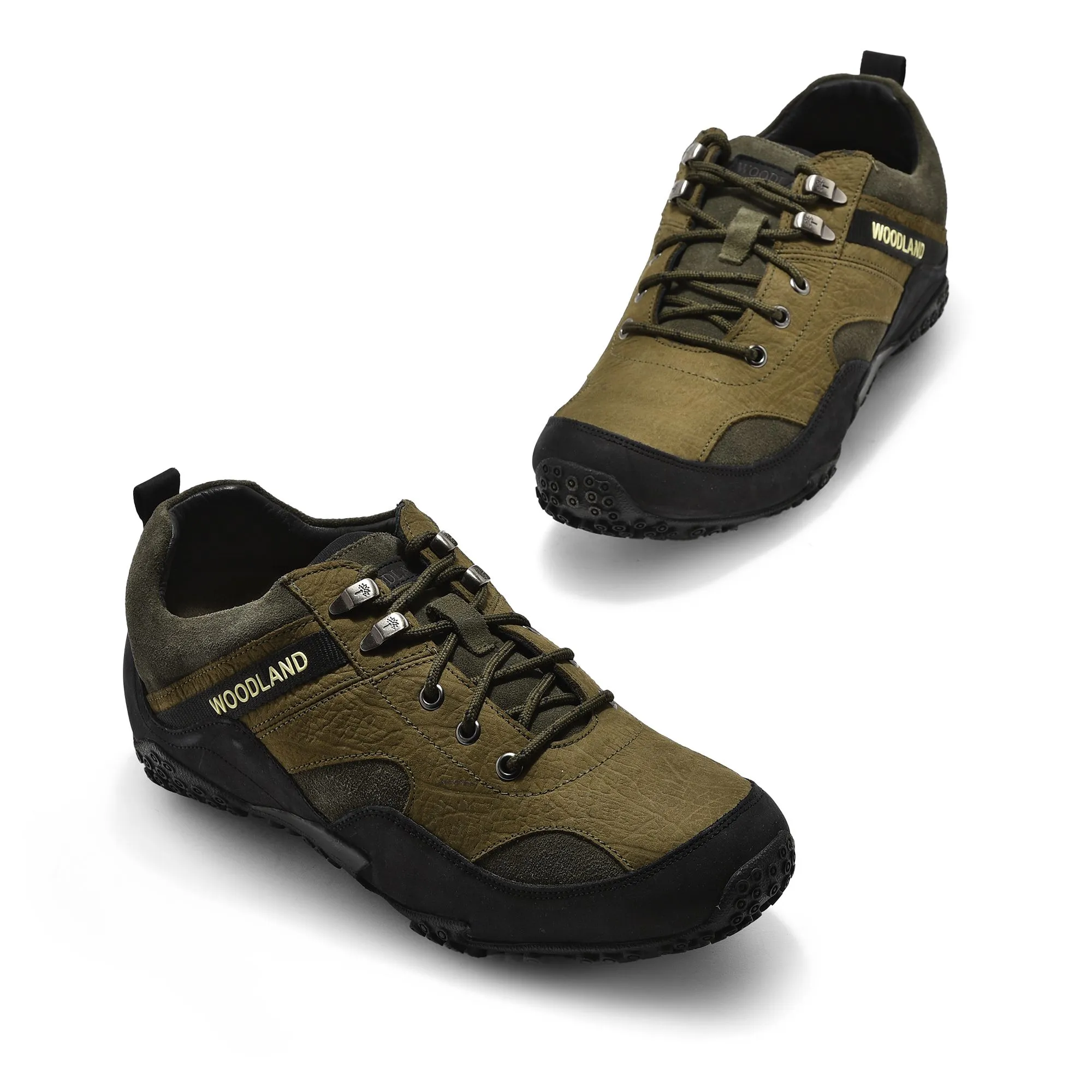 Woodland olive green Hiking Shoes - Thumbnail 2