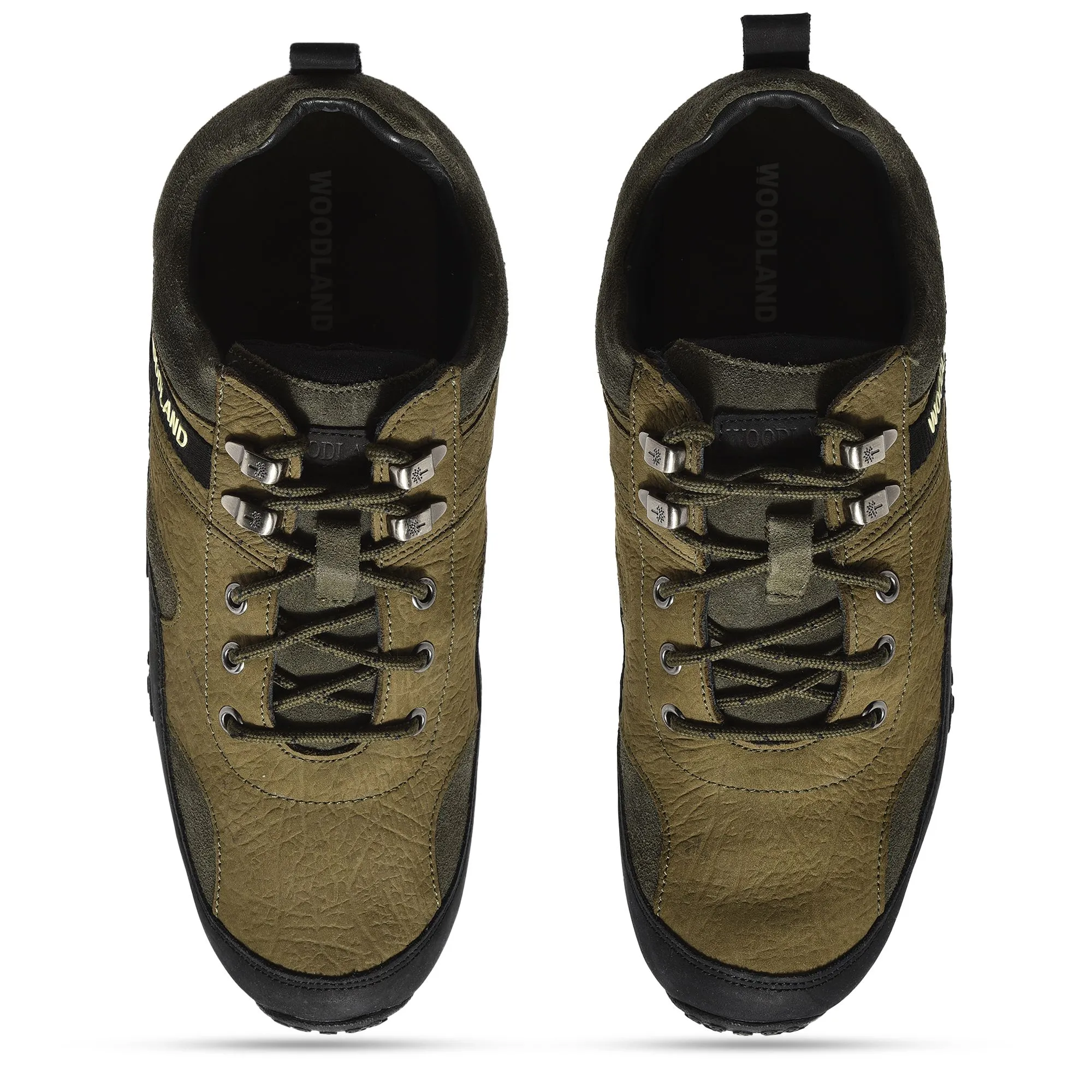 Woodland olive green Hiking Shoes - Thumbnail 3