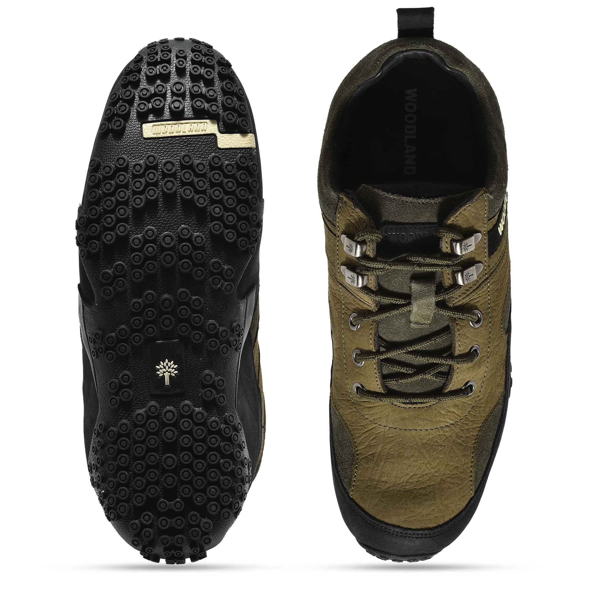 Woodland olive green Hiking Shoes - Thumbnail 7