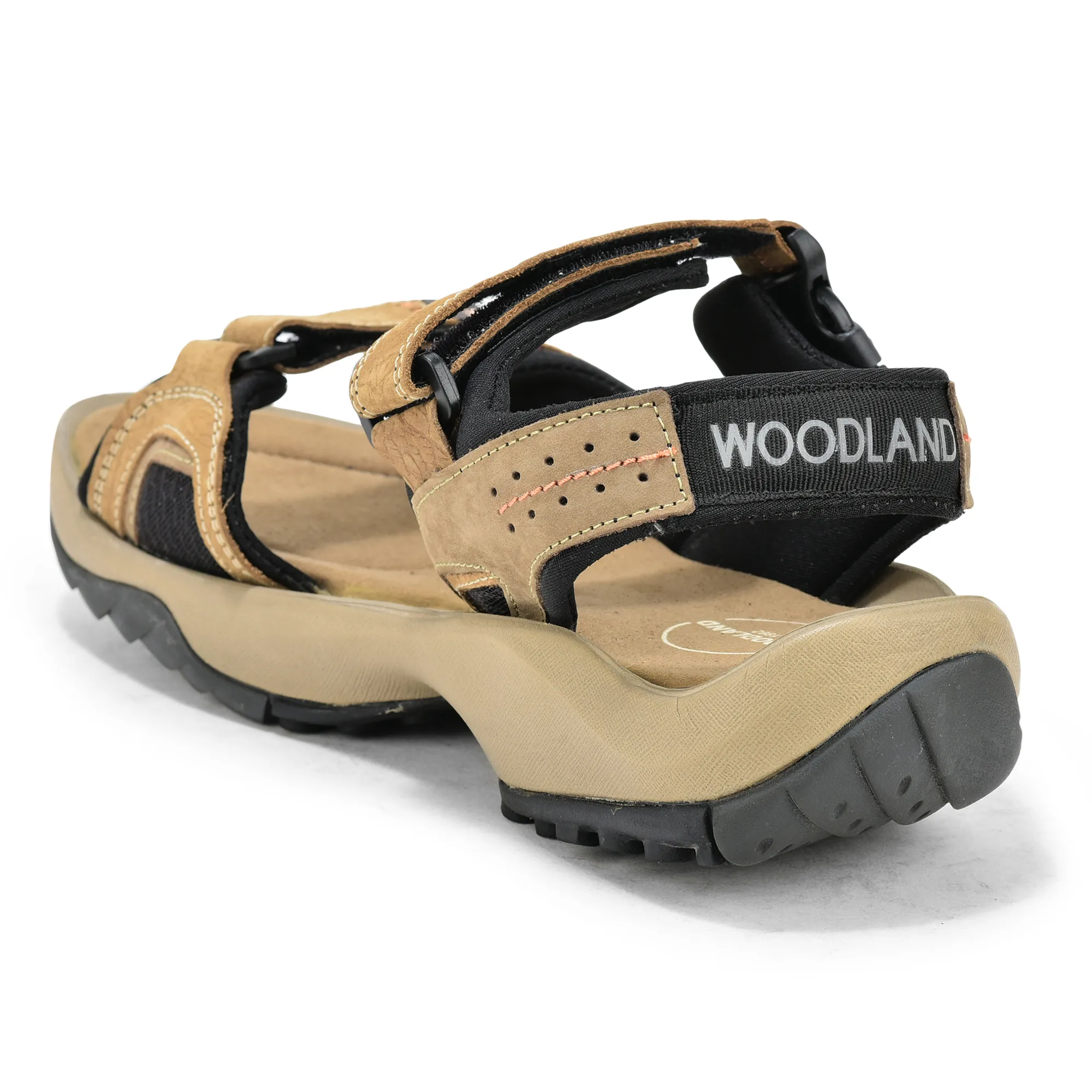 Woodland Elite Camel Men's Nubuk Casual Sandals - Thumbnail 7