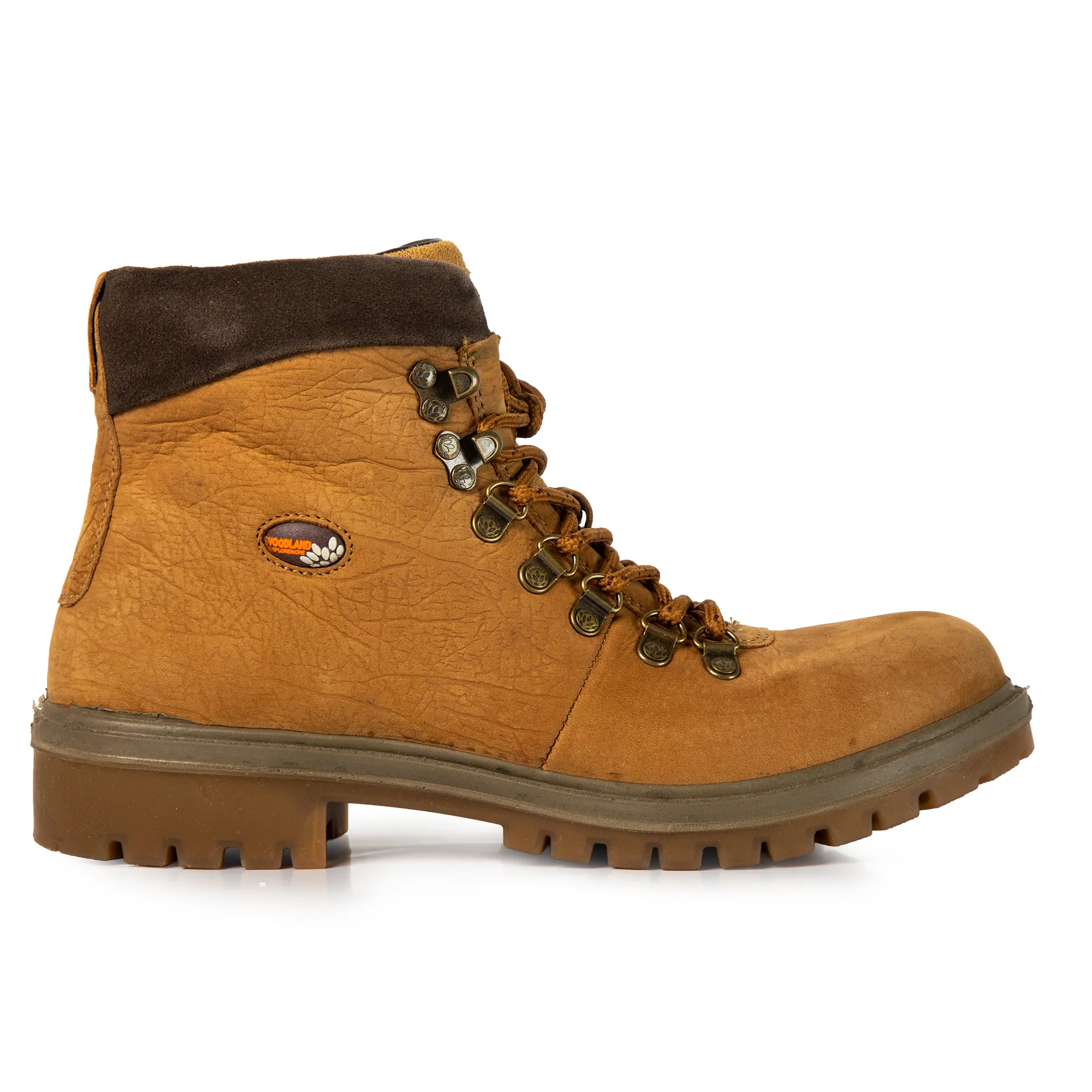 Woodland Camel Nubuck Mid-Ankle Boots - Thumbnail 2