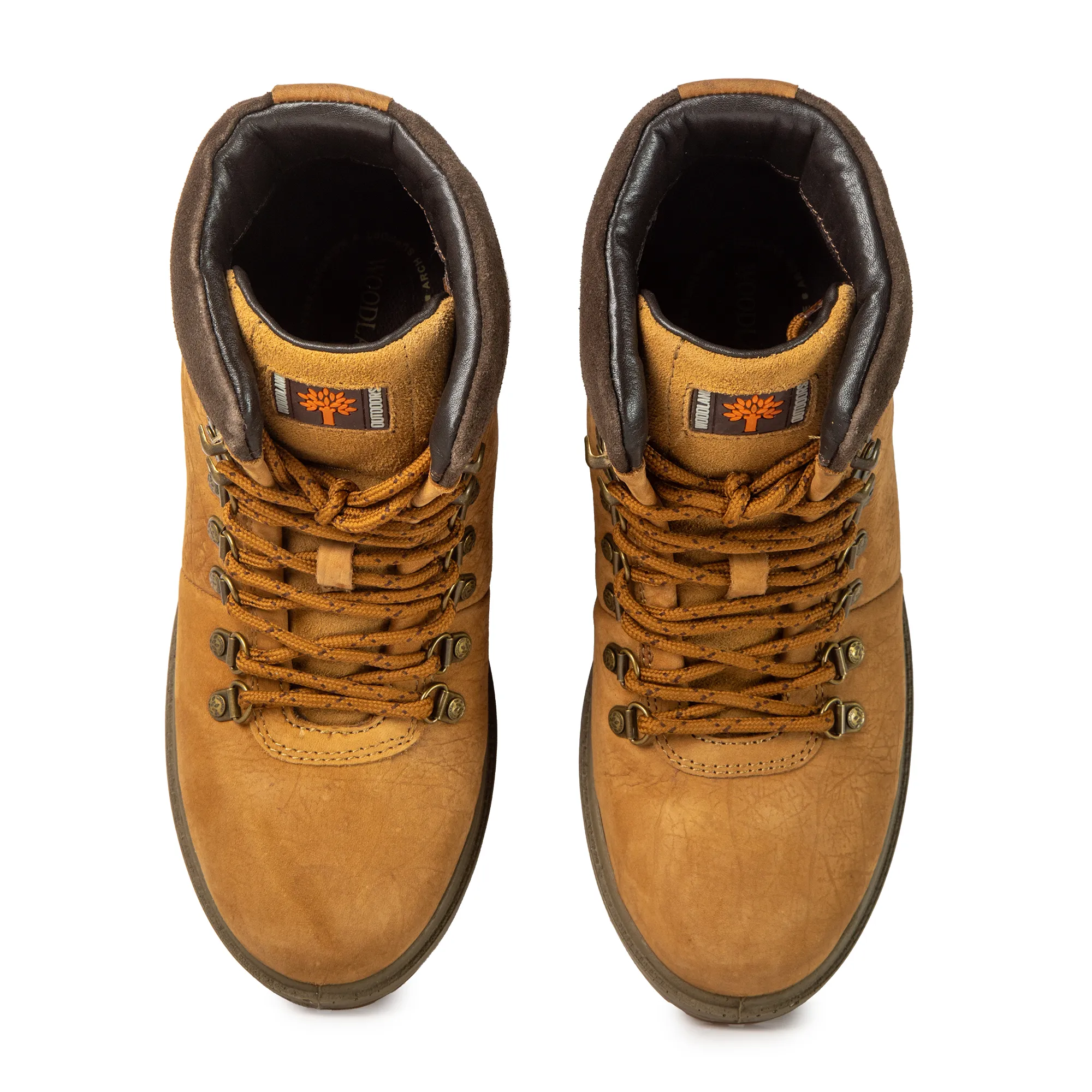 Woodland Camel Nubuck Mid-Ankle Boots - Thumbnail 6
