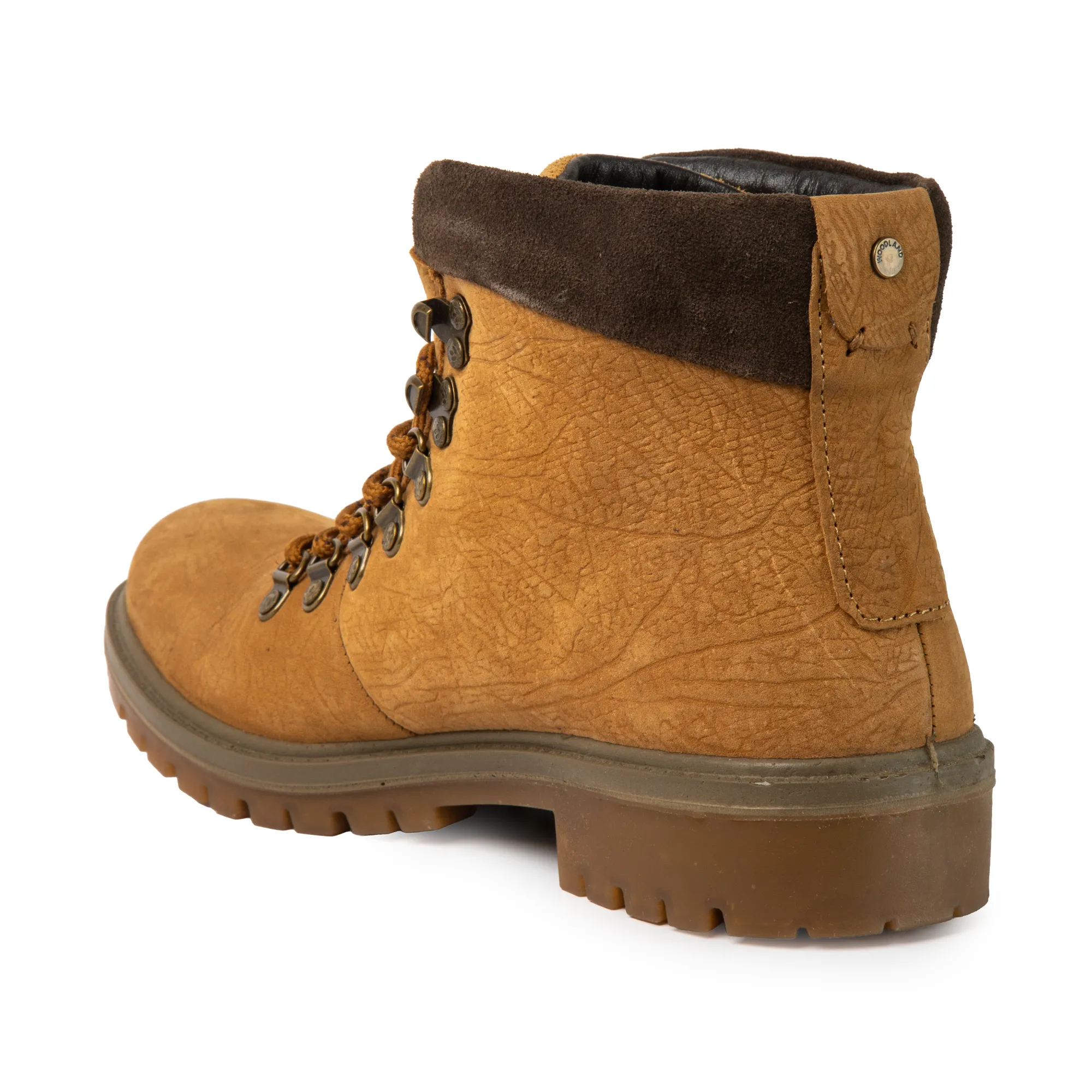 Woodland Camel Nubuck Mid-Ankle Boots - Thumbnail 8
