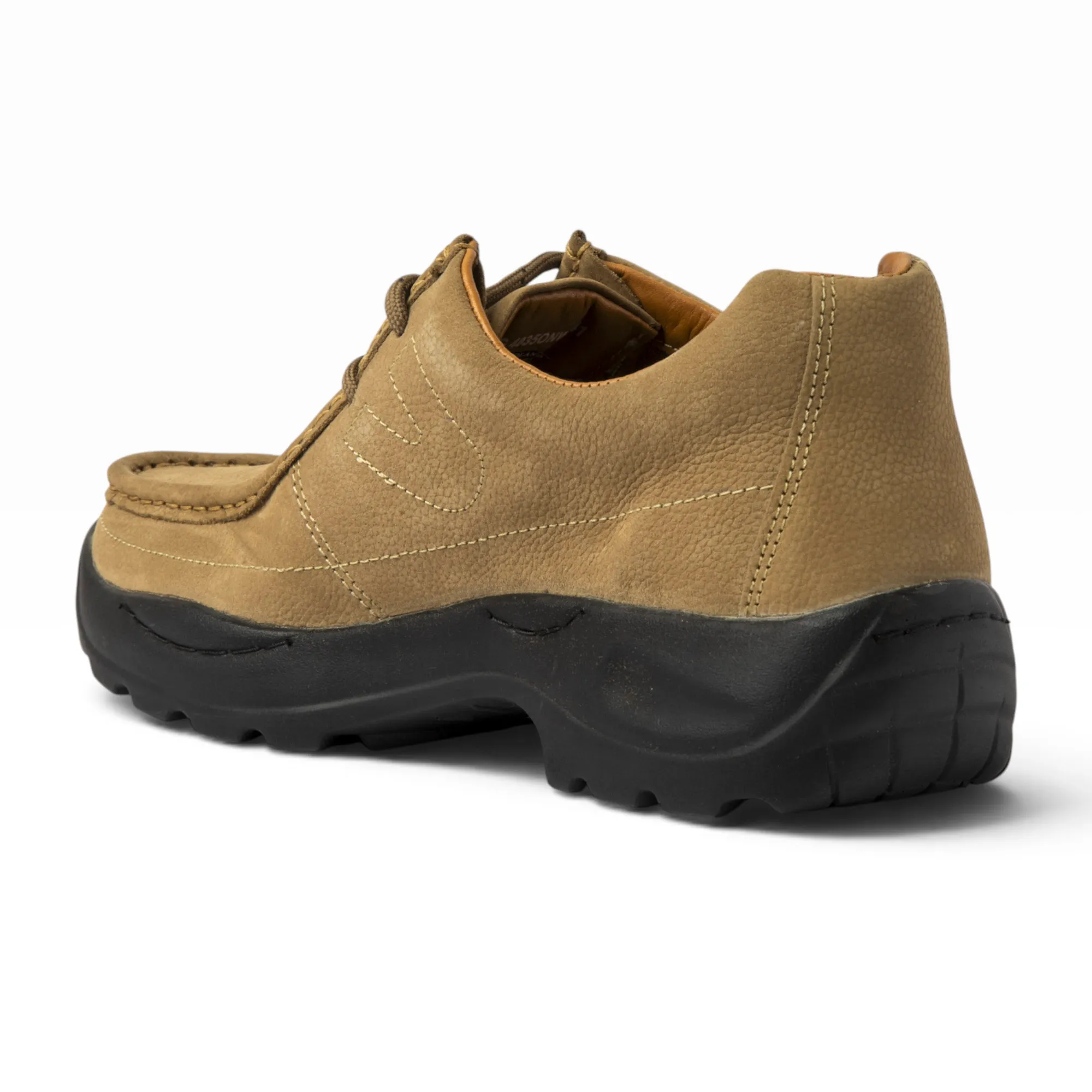 KHAKI casual leather shoes - Thumbnail 13