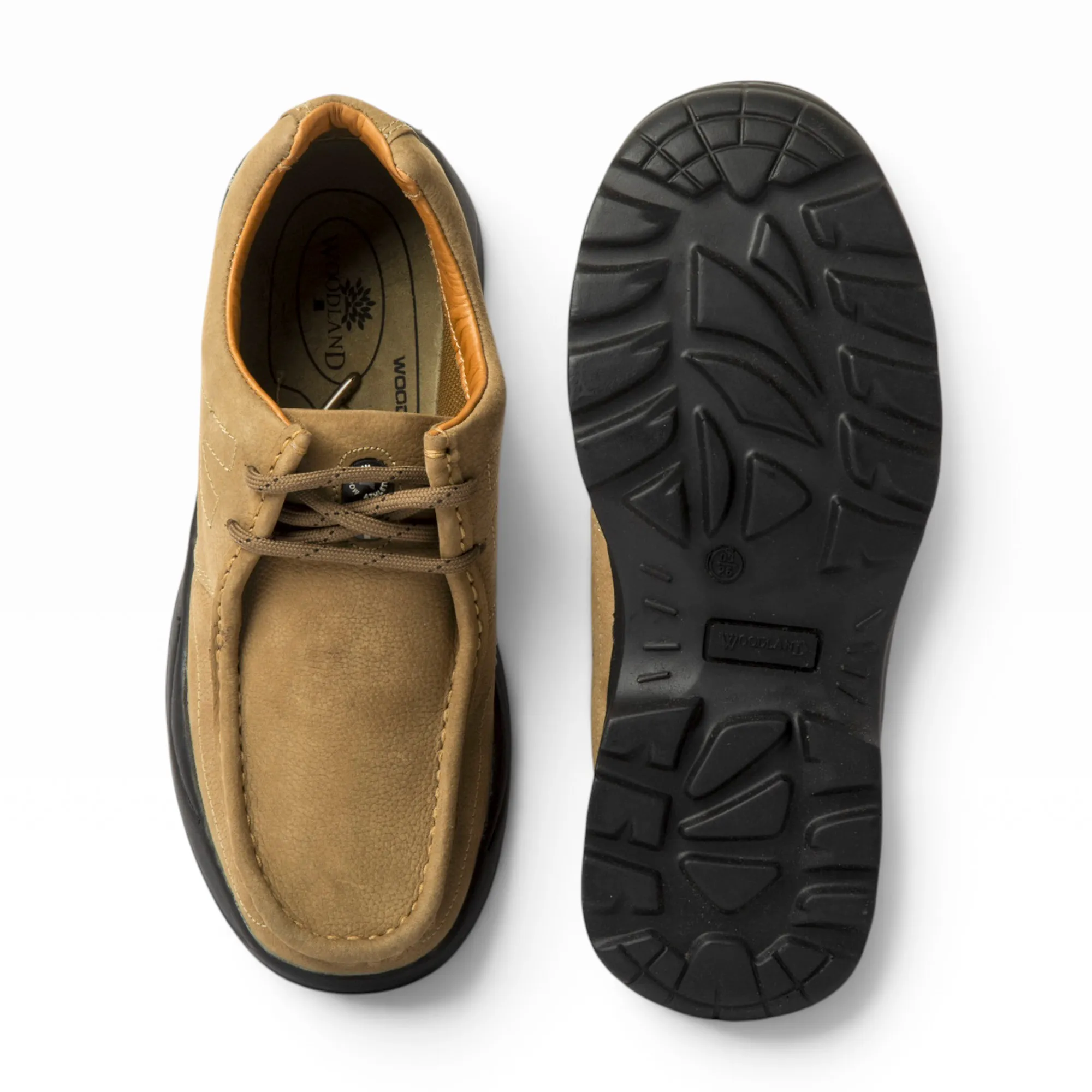 KHAKI casual leather shoes - Thumbnail 15