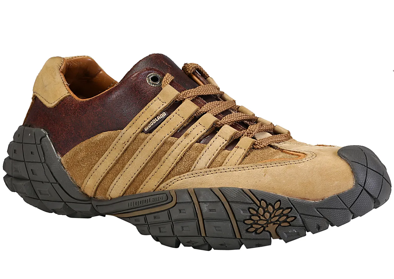 Woodland Camel Hiking Shoes - Thumbnail 12