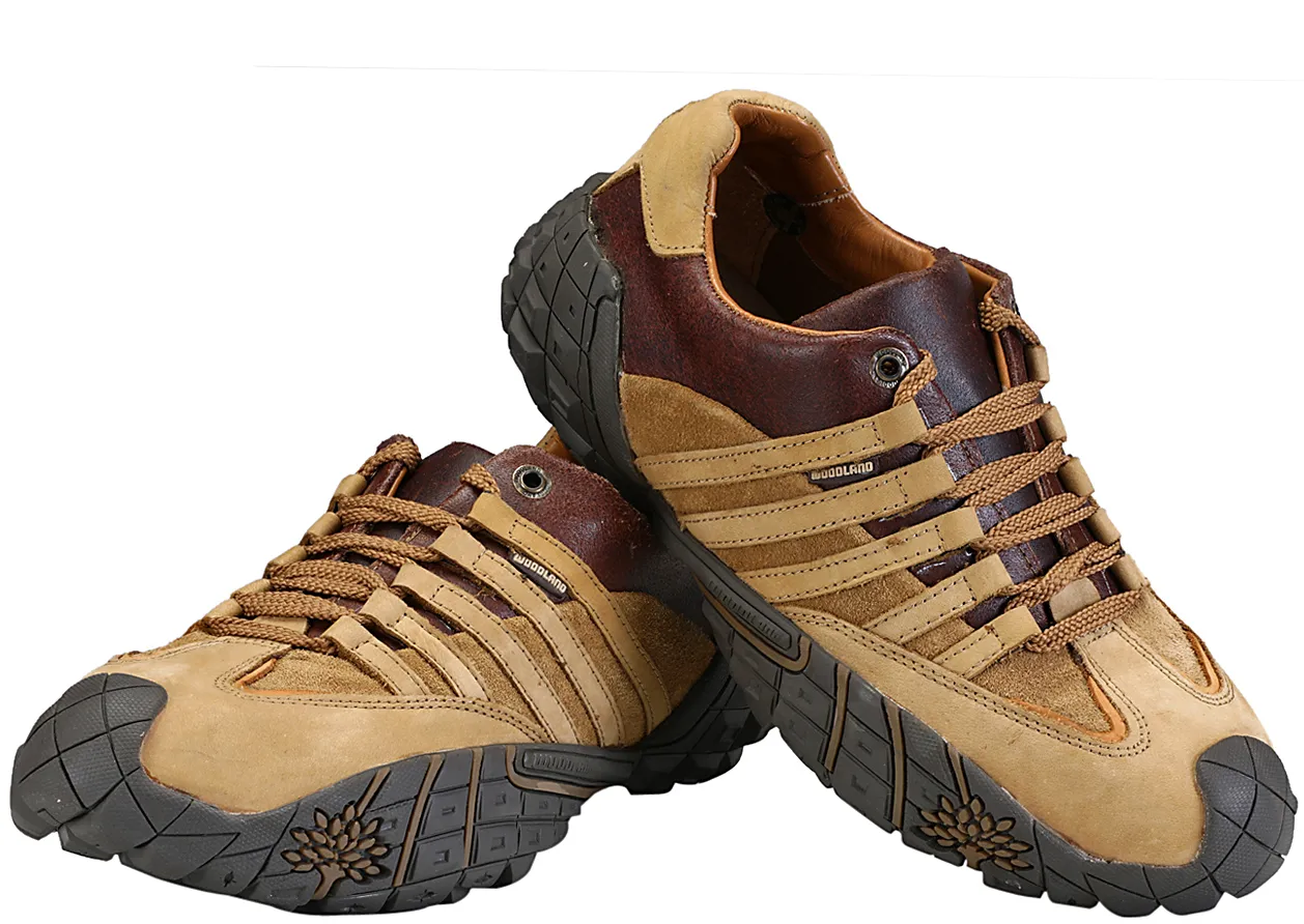 Woodland Camel Hiking Shoes - Thumbnail 10