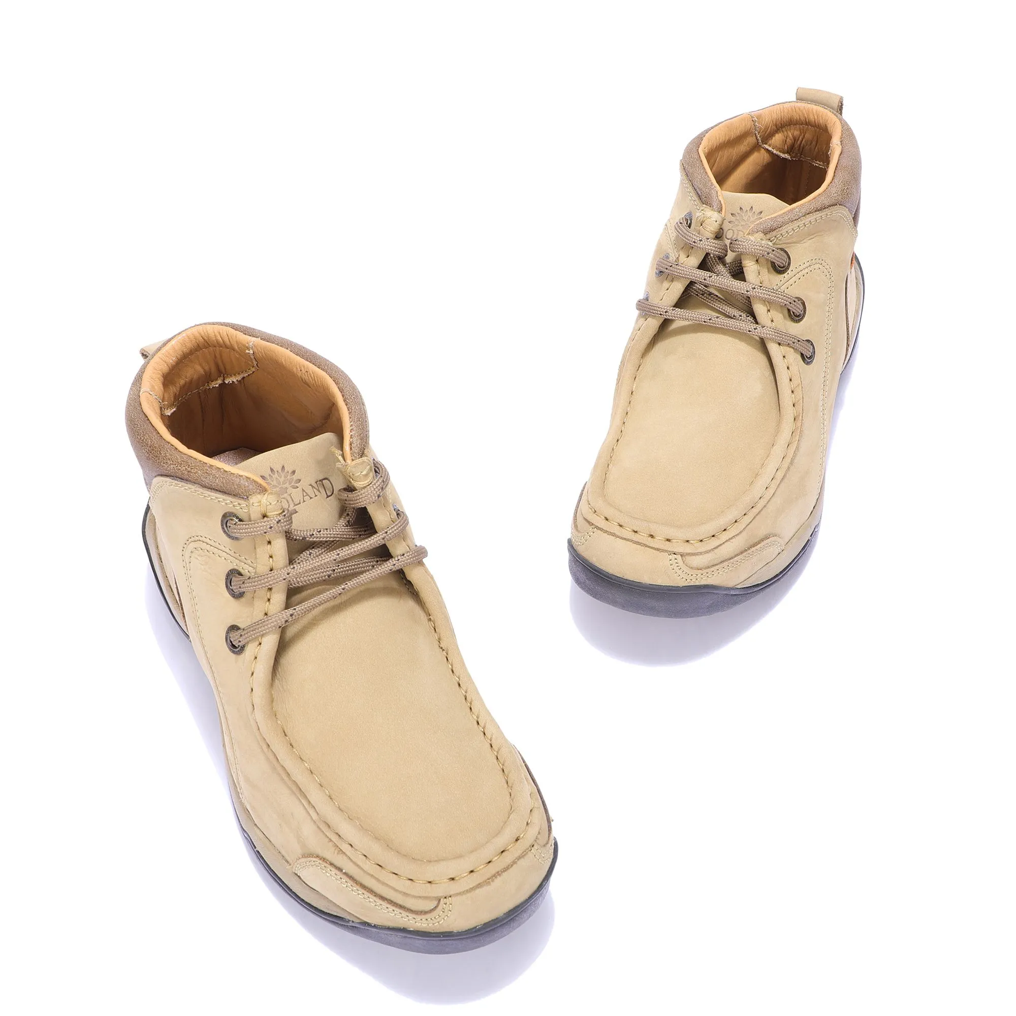 WOODLAND KHAKI CHUKKA SHOES - Thumbnail 2