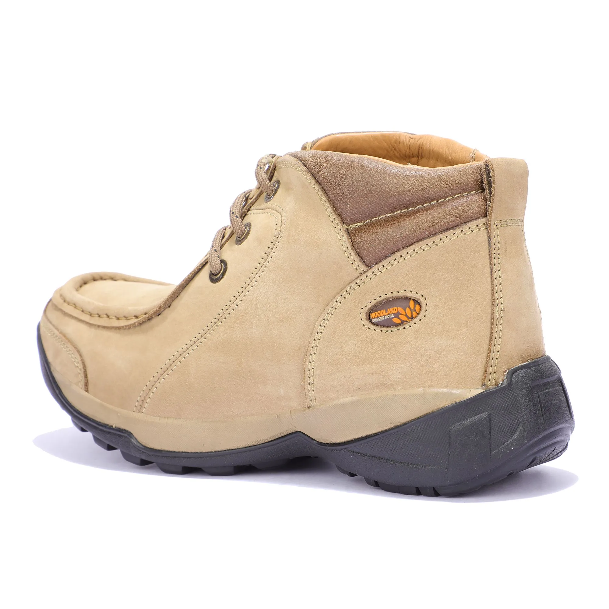 WOODLAND KHAKI CHUKKA SHOES - Thumbnail 5