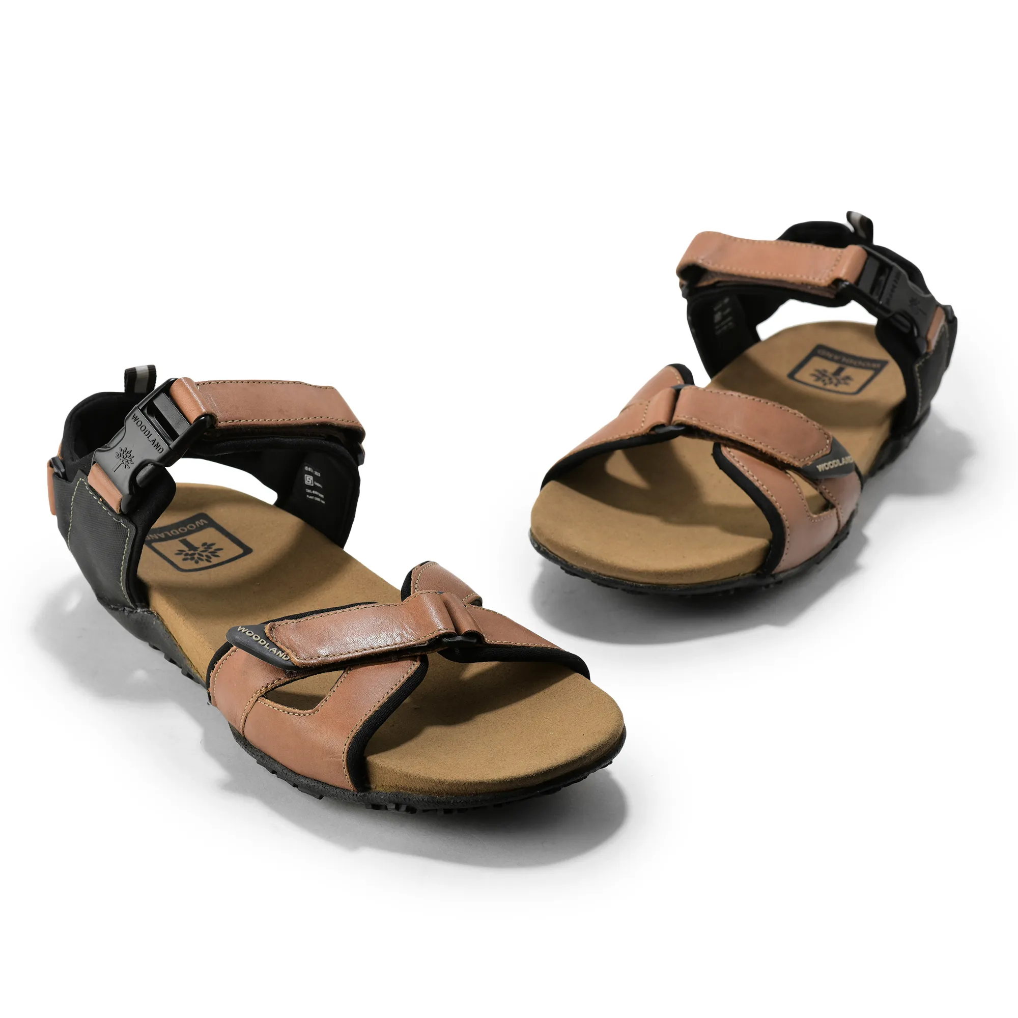 Woodland Tan Clip-lock Sandal - Thumbnail 4