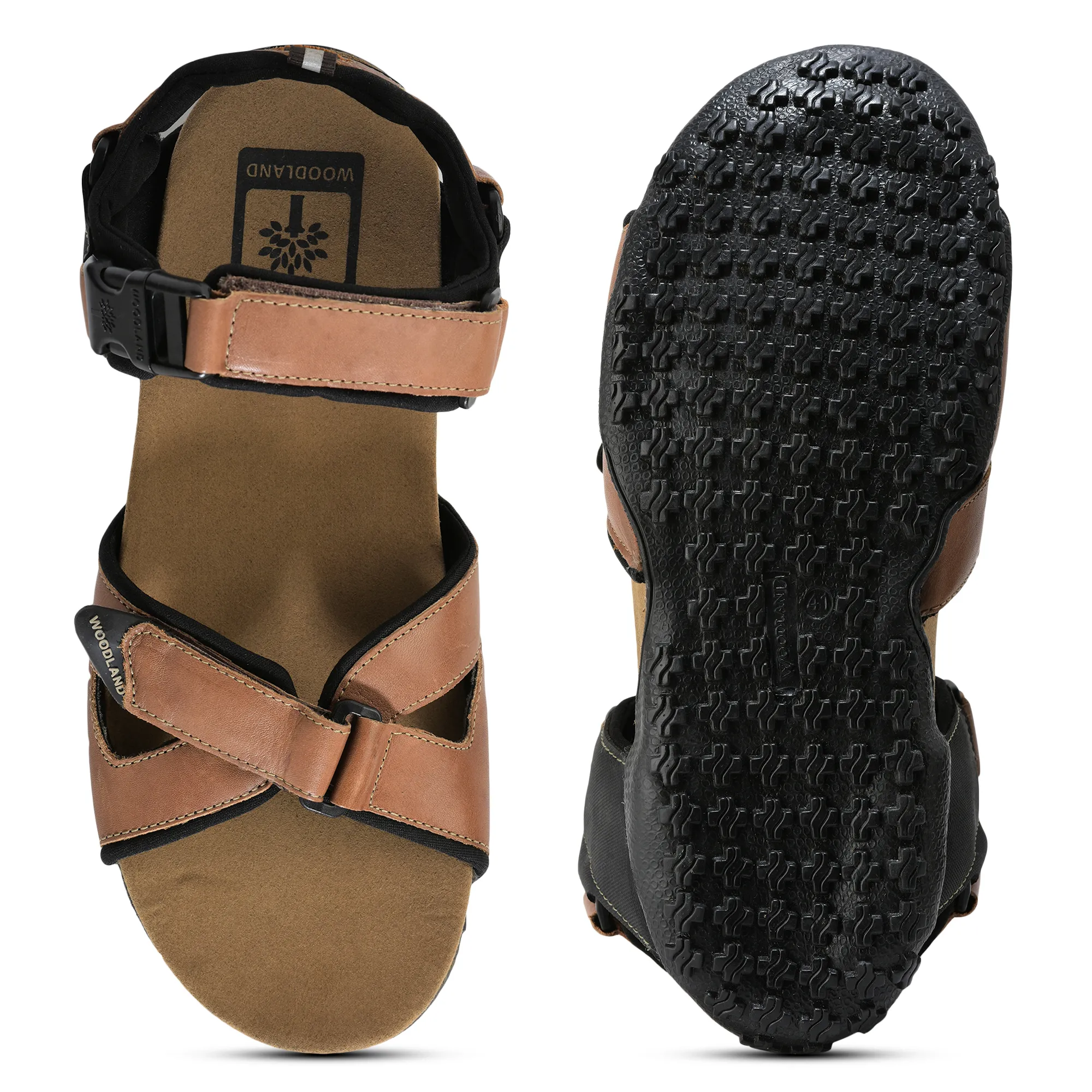 Woodland Tan Clip-lock Sandal - Thumbnail 9