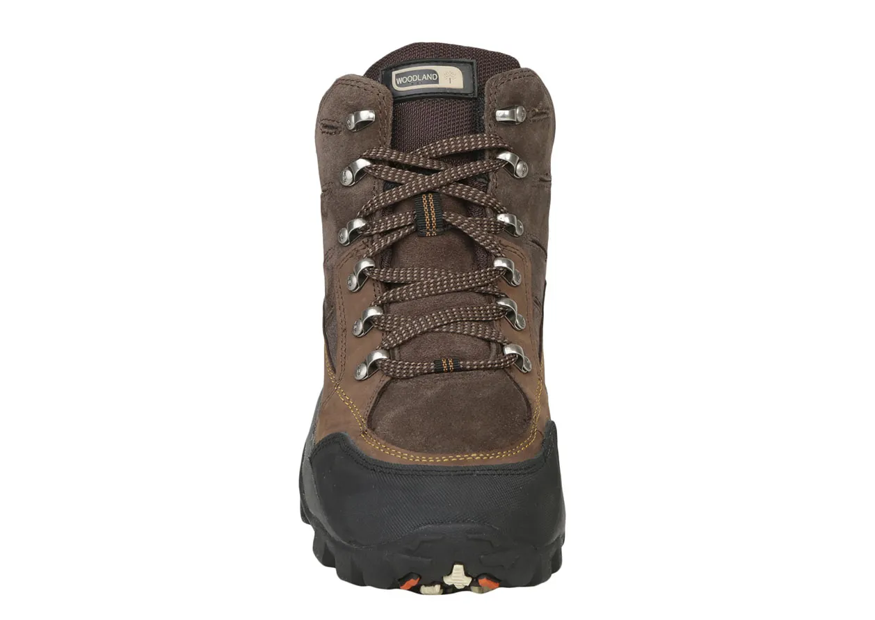 Woodland BROWN trekking boots - Thumbnail 7