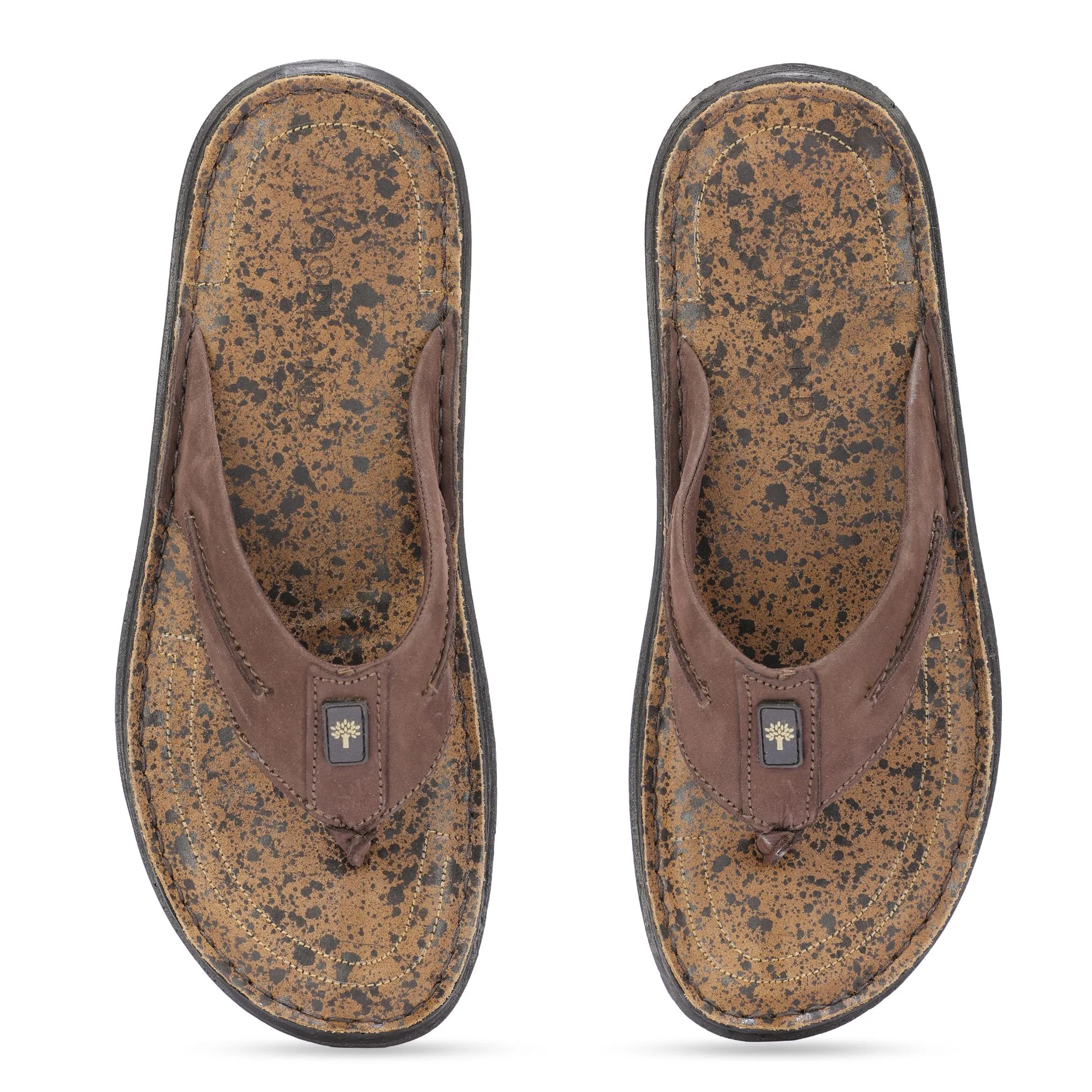 Woodland RB BROWN casual flipflops - Thumbnail 3