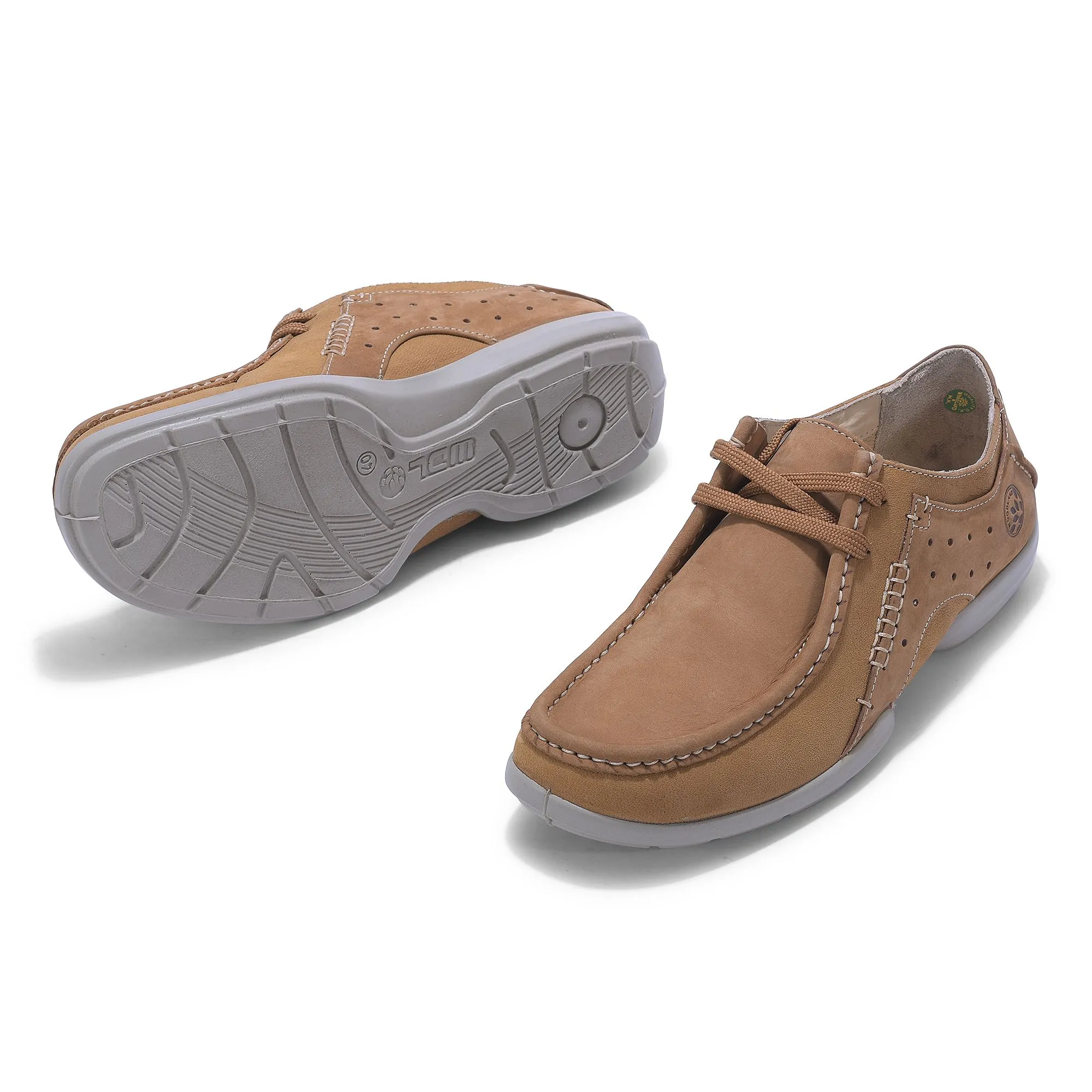 Camel boat shoes - Thumbnail 4