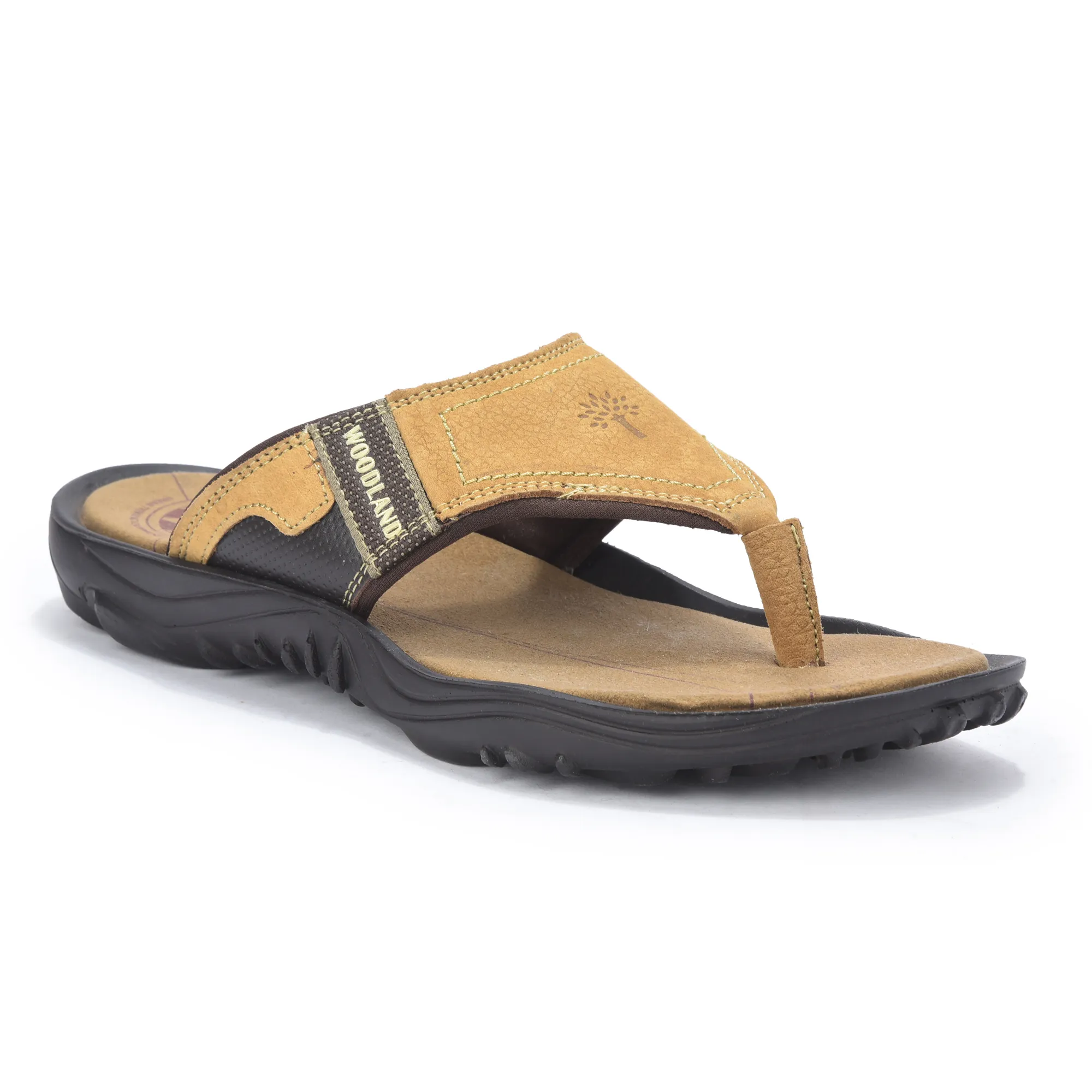 Camel casual slipper for men - Thumbnail 3