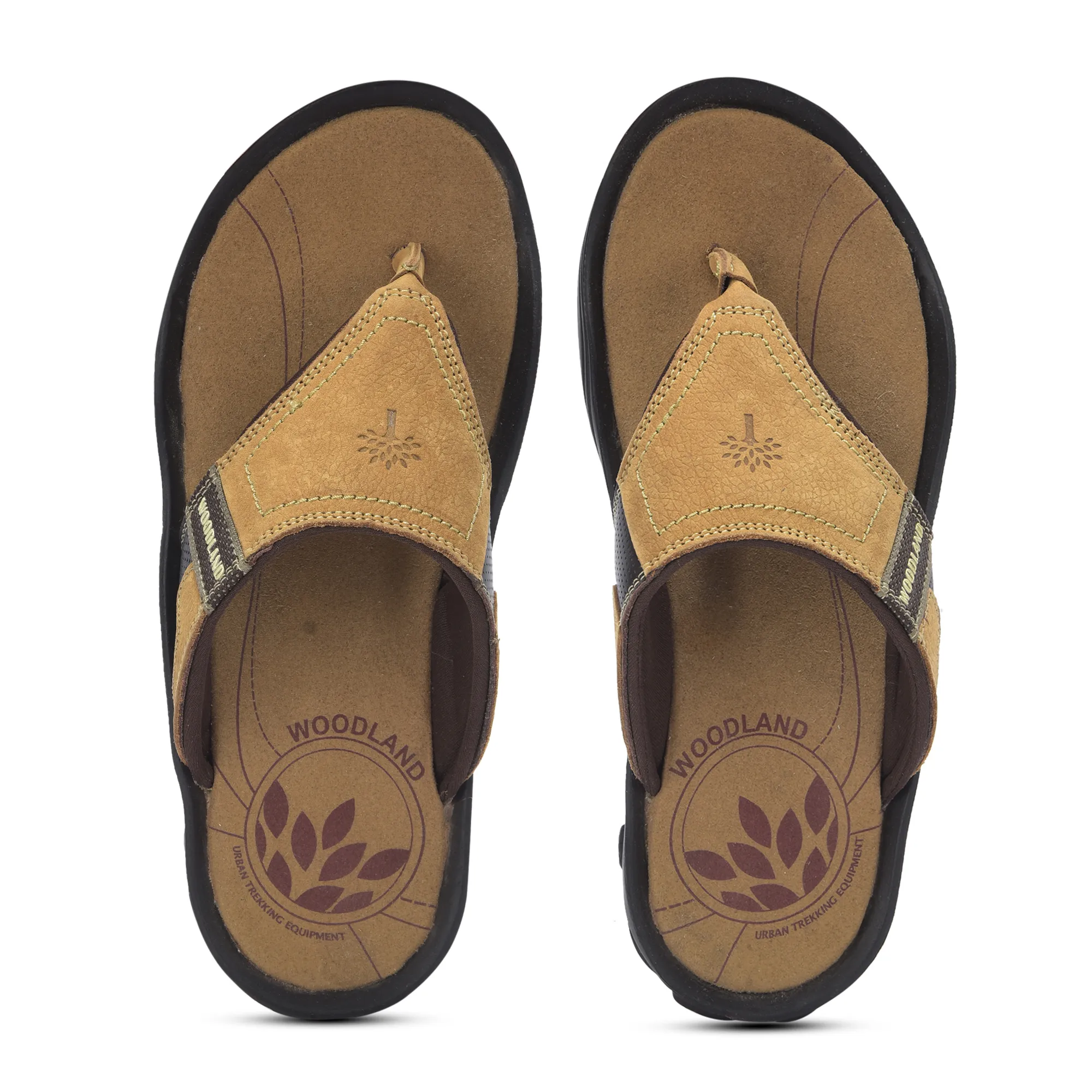 Camel casual slipper for men - Thumbnail 4