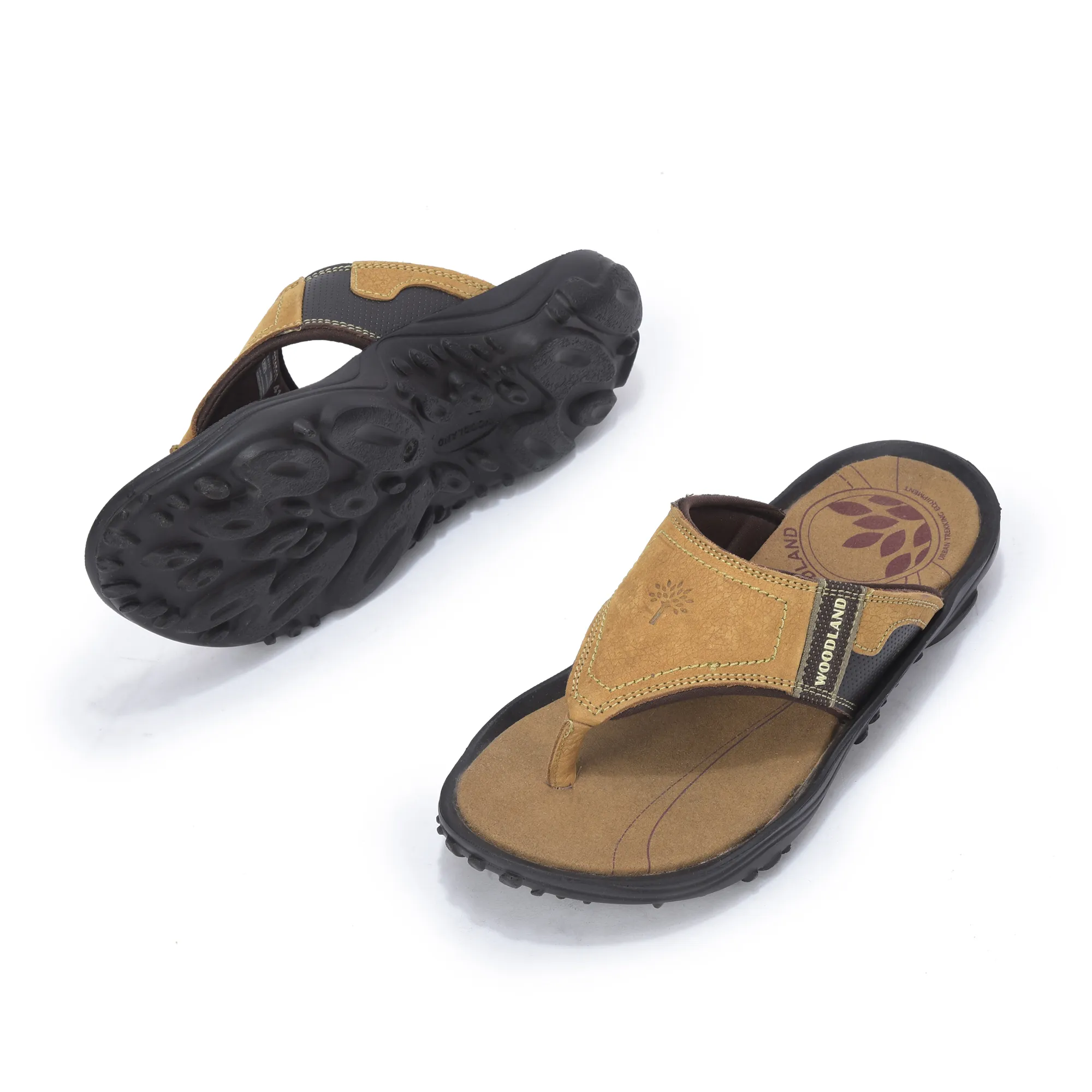 Camel casual slipper for men - Thumbnail 5