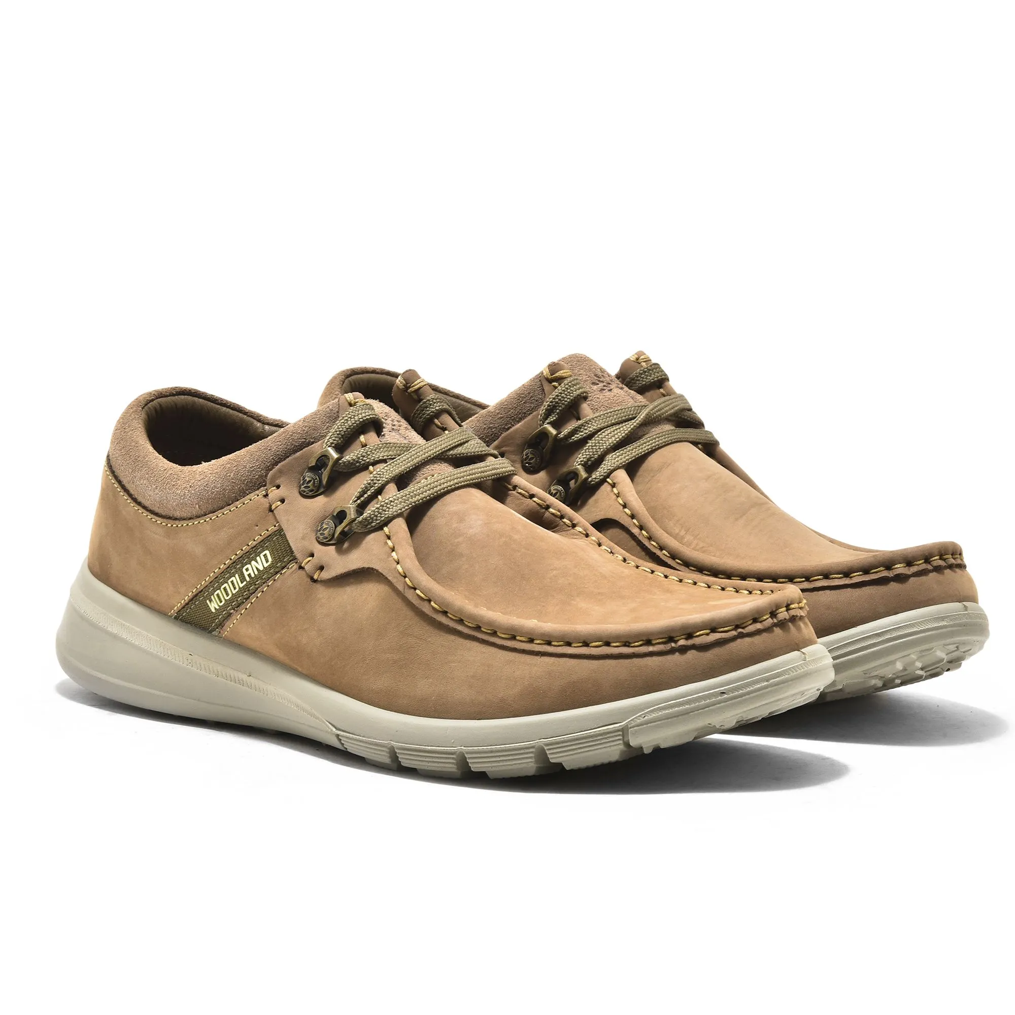 Dubai Khaki Slip-On Shoe For Men - Thumbnail 6