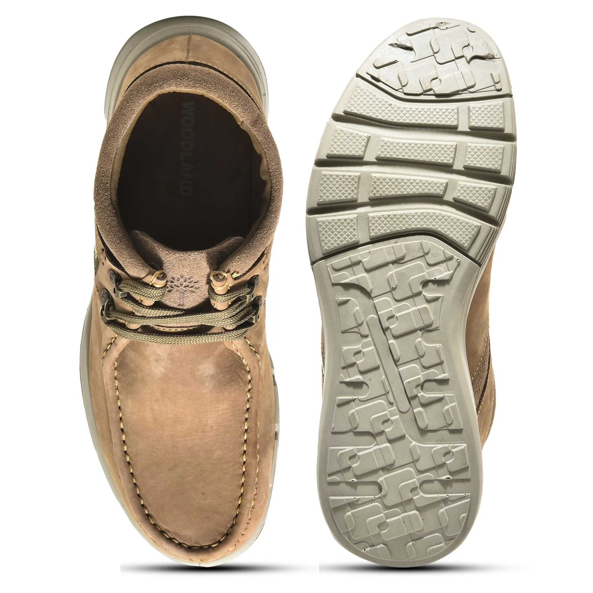 Dubai Khaki Slip-On Shoe For Men - Thumbnail 7