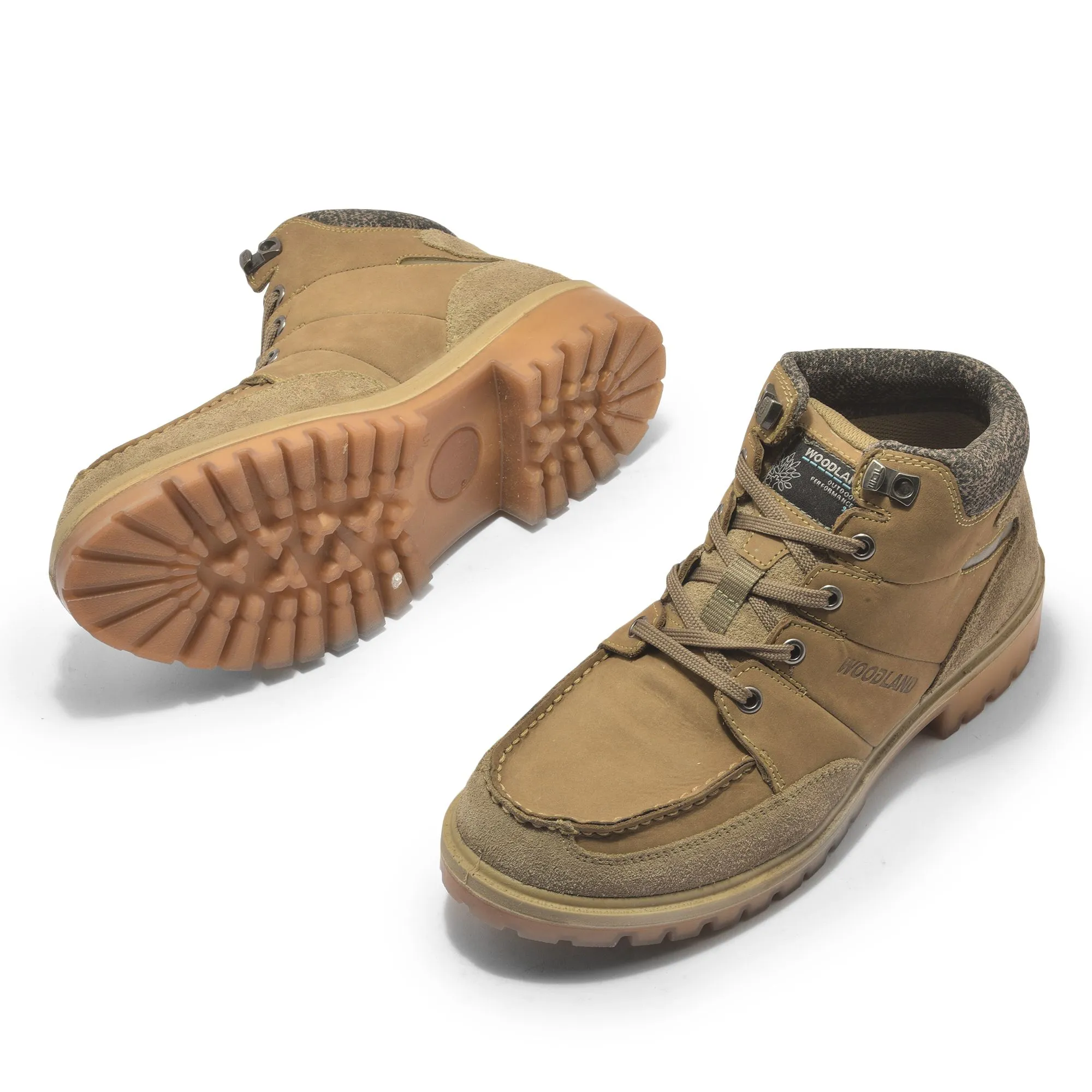 Dubai Khaki casual shoe for men - Thumbnail 4