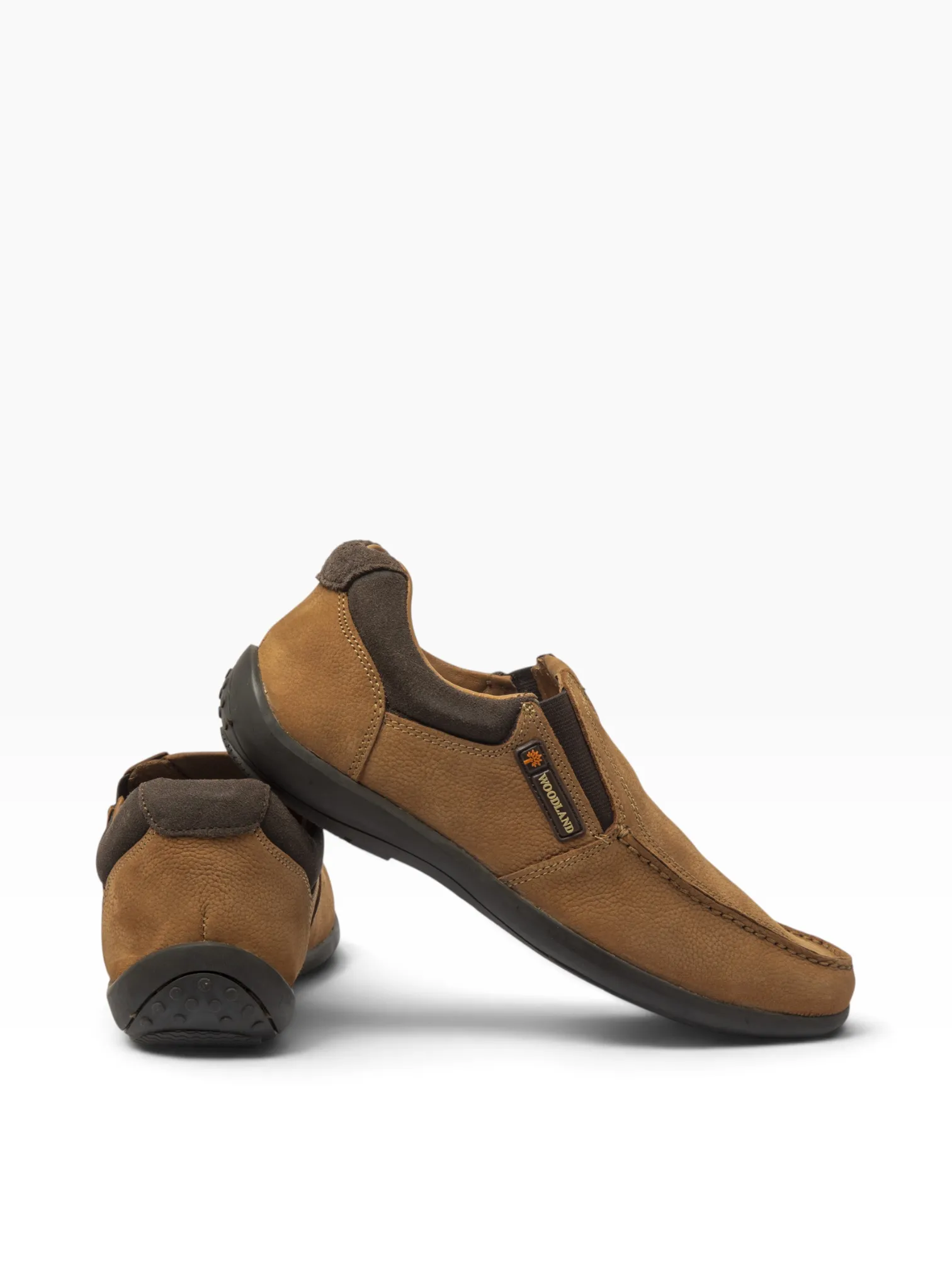 Cashew brown casual shoes for men - Thumbnail 3