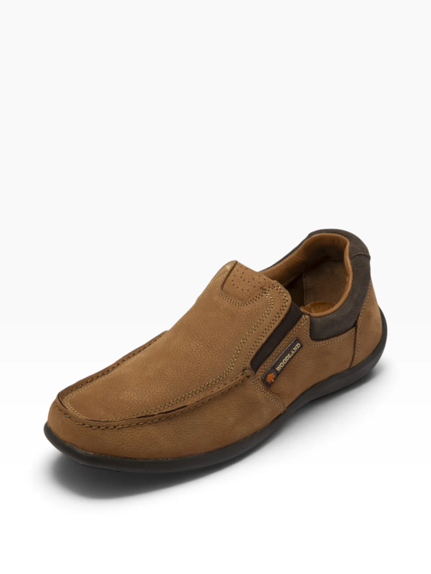Cashew brown casual shoes for men - Thumbnail 4
