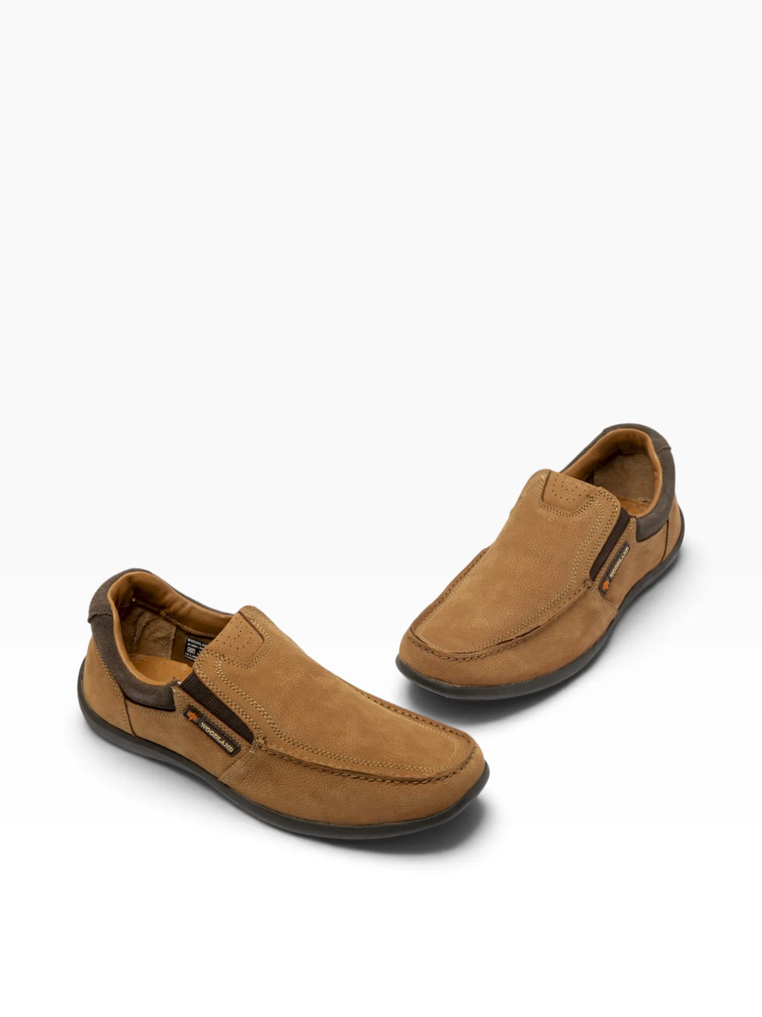 Cashew brown casual shoes for men - Thumbnail 7