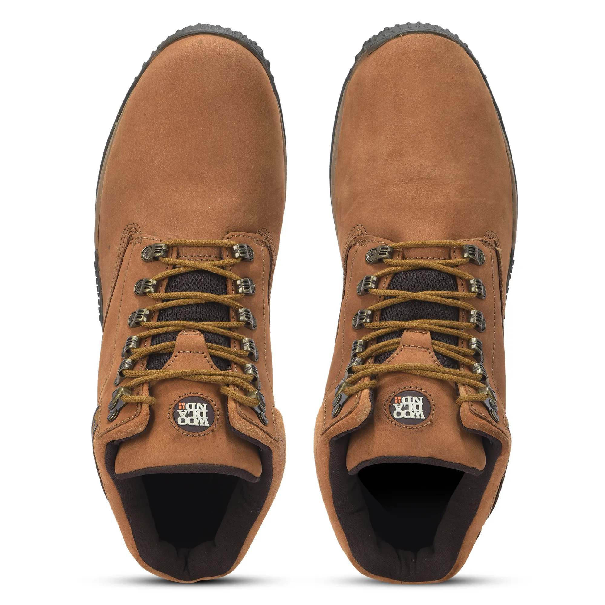 Cashew Brown Boots for men - Thumbnail 4