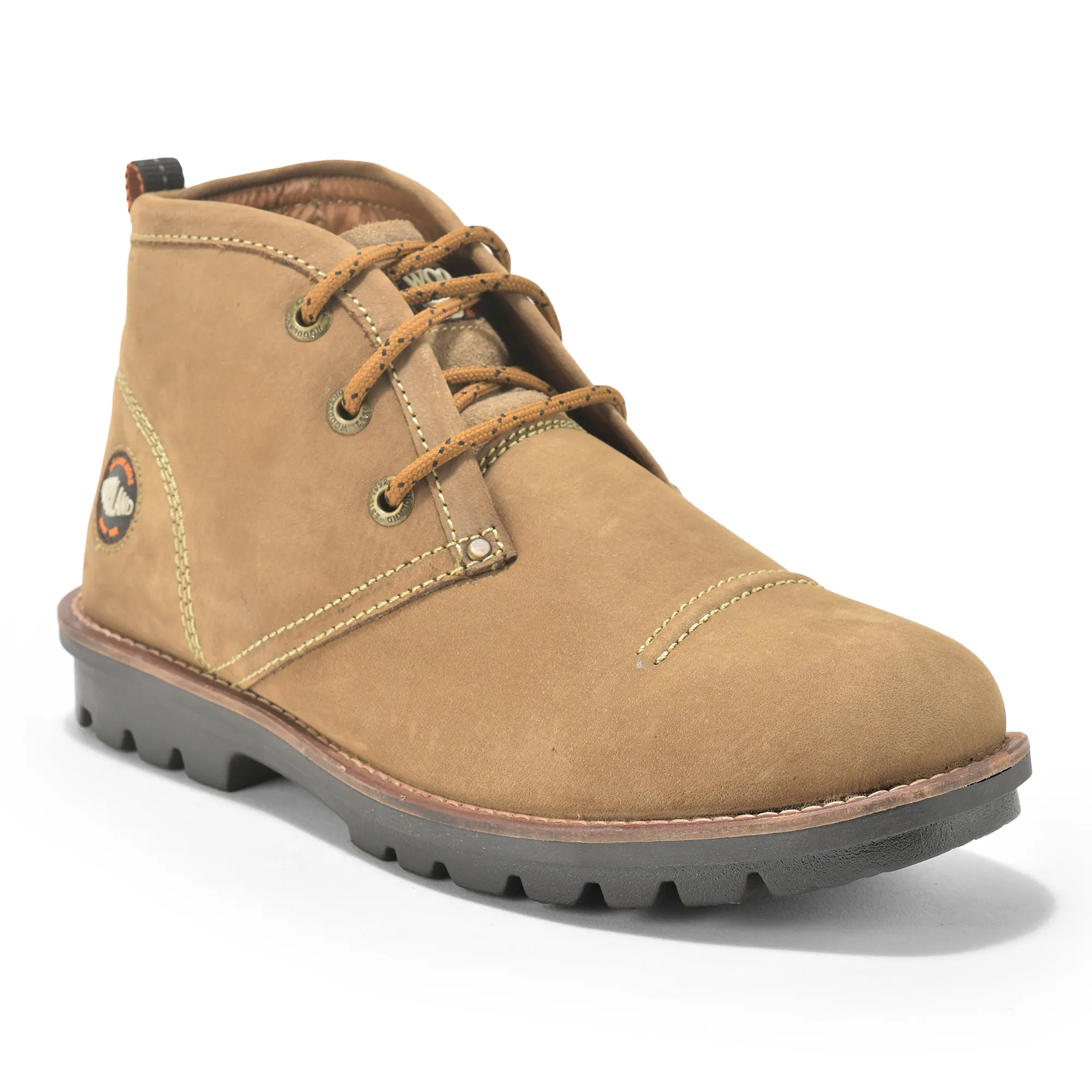 Tobacco Nubuk Boots For Men - Thumbnail 10