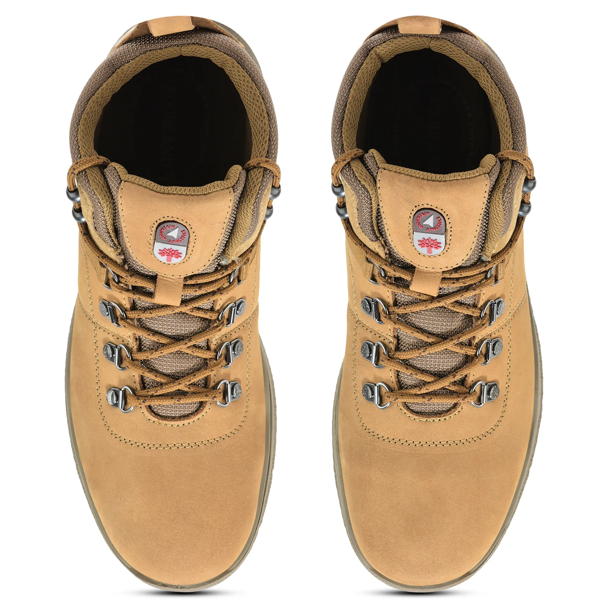 Camel Nubuck Boots for Men - Thumbnail 4