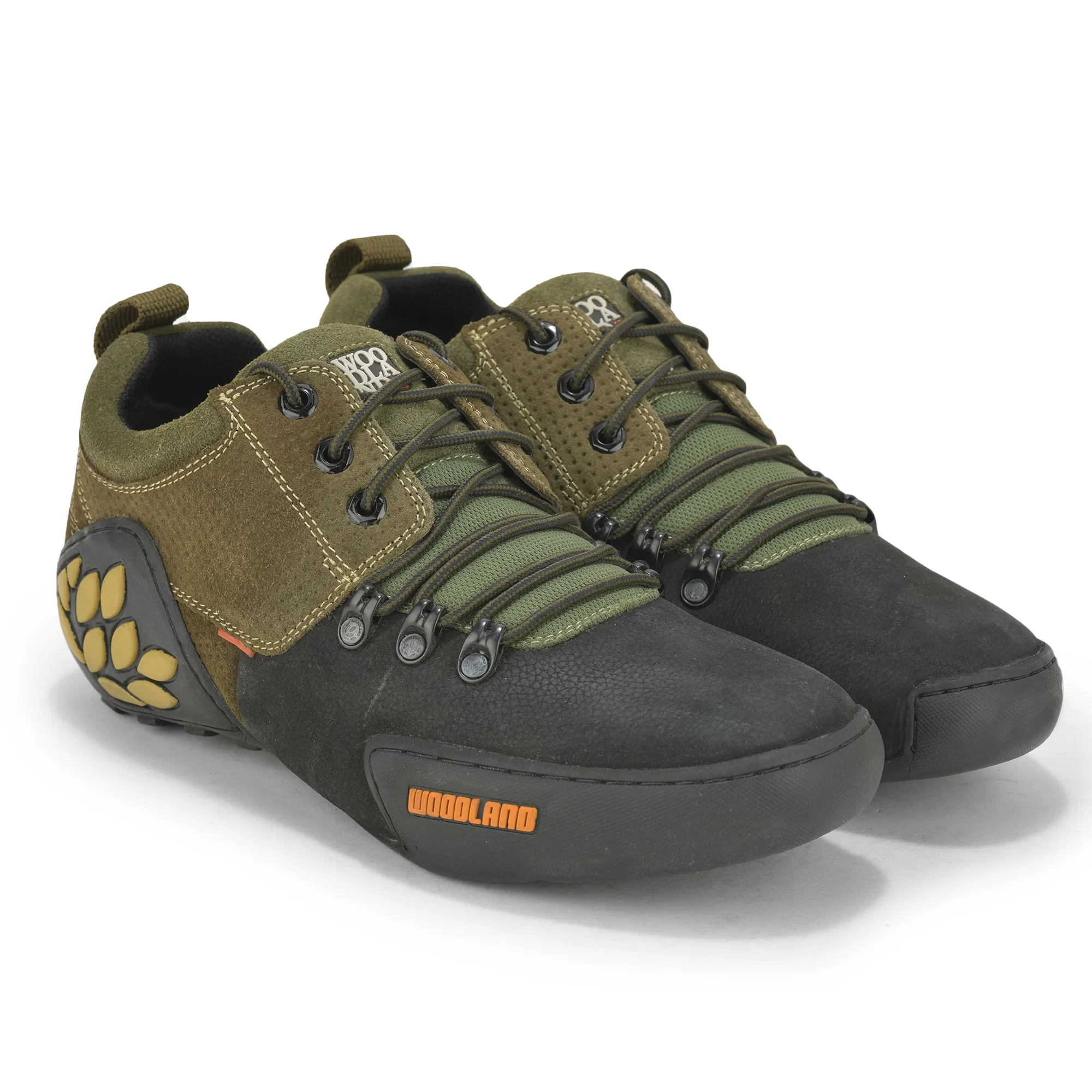 Woodland Black casual shoes for men - Thumbnail 10
