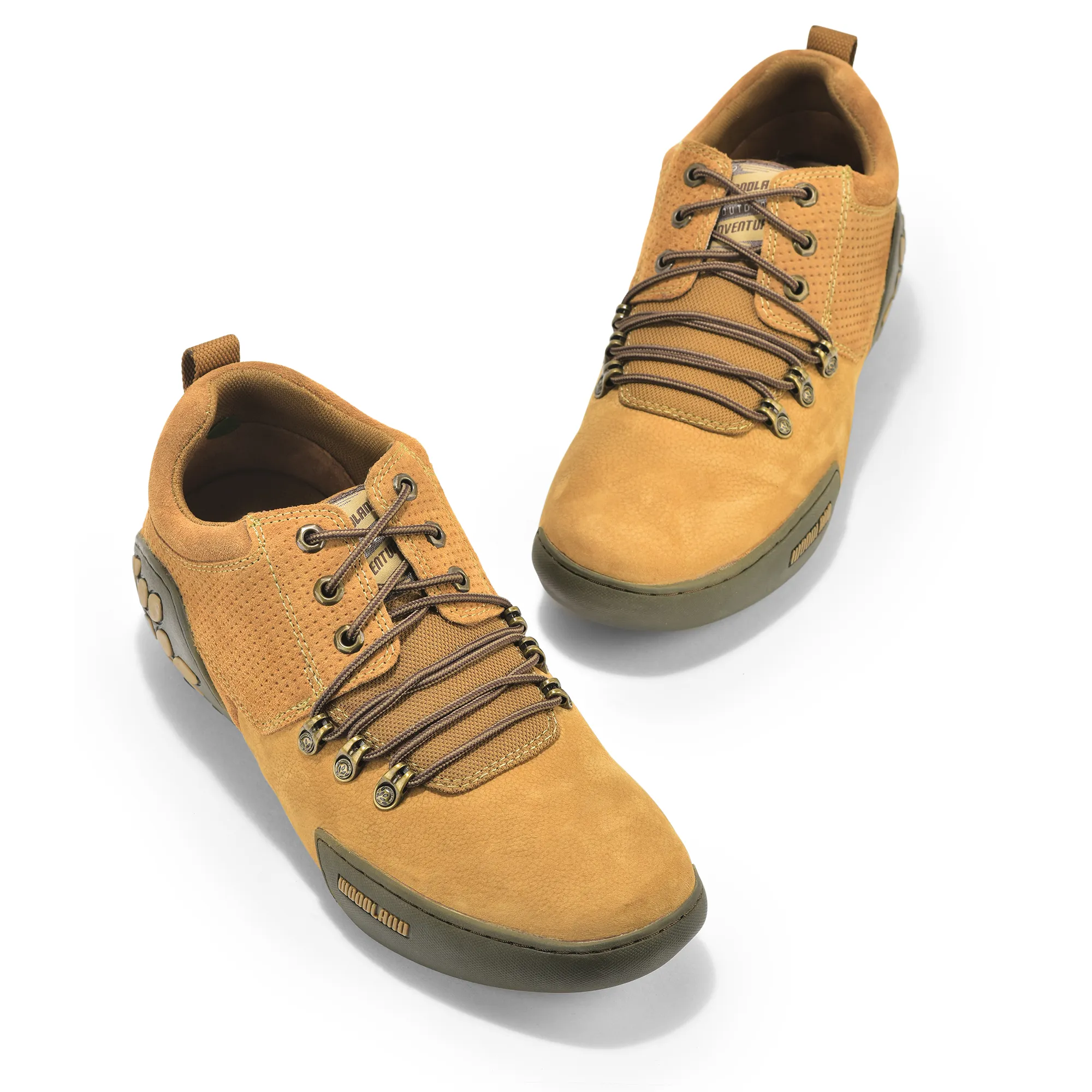 Woodland Camel casual shoes for men - Thumbnail 3