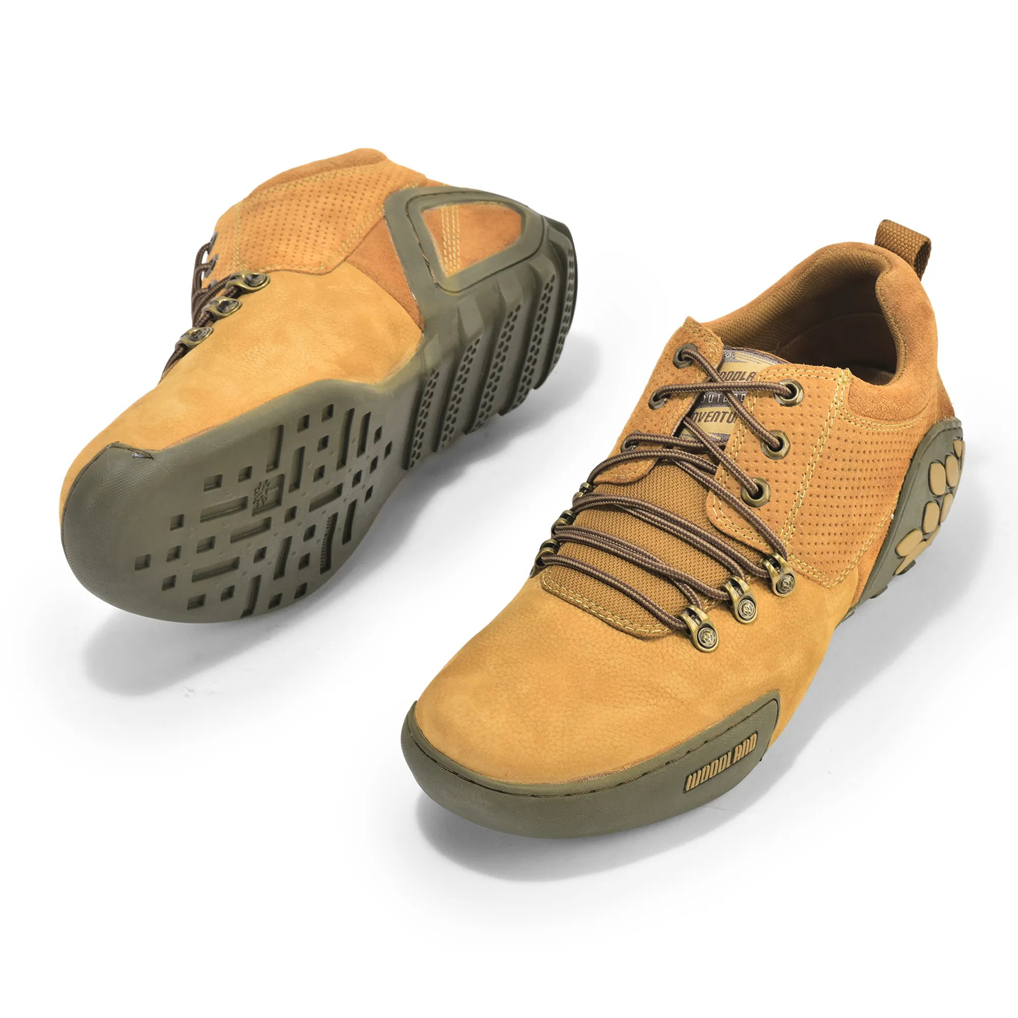 Woodland Camel casual shoes for men - Thumbnail 5