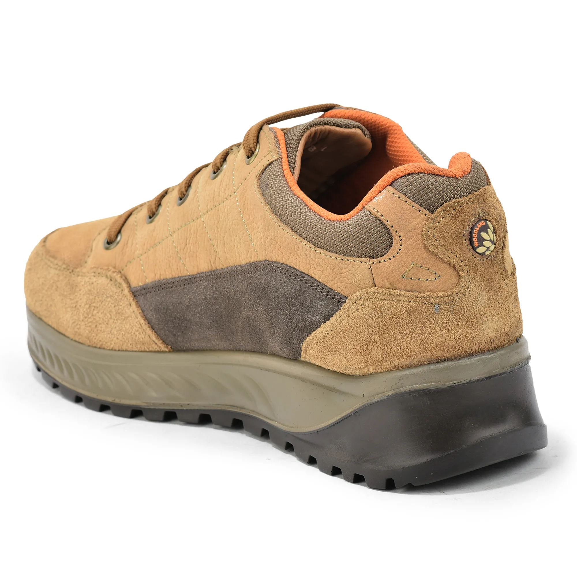 Woodland Camel Men Classic Lace-Up Shoes - Thumbnail 6