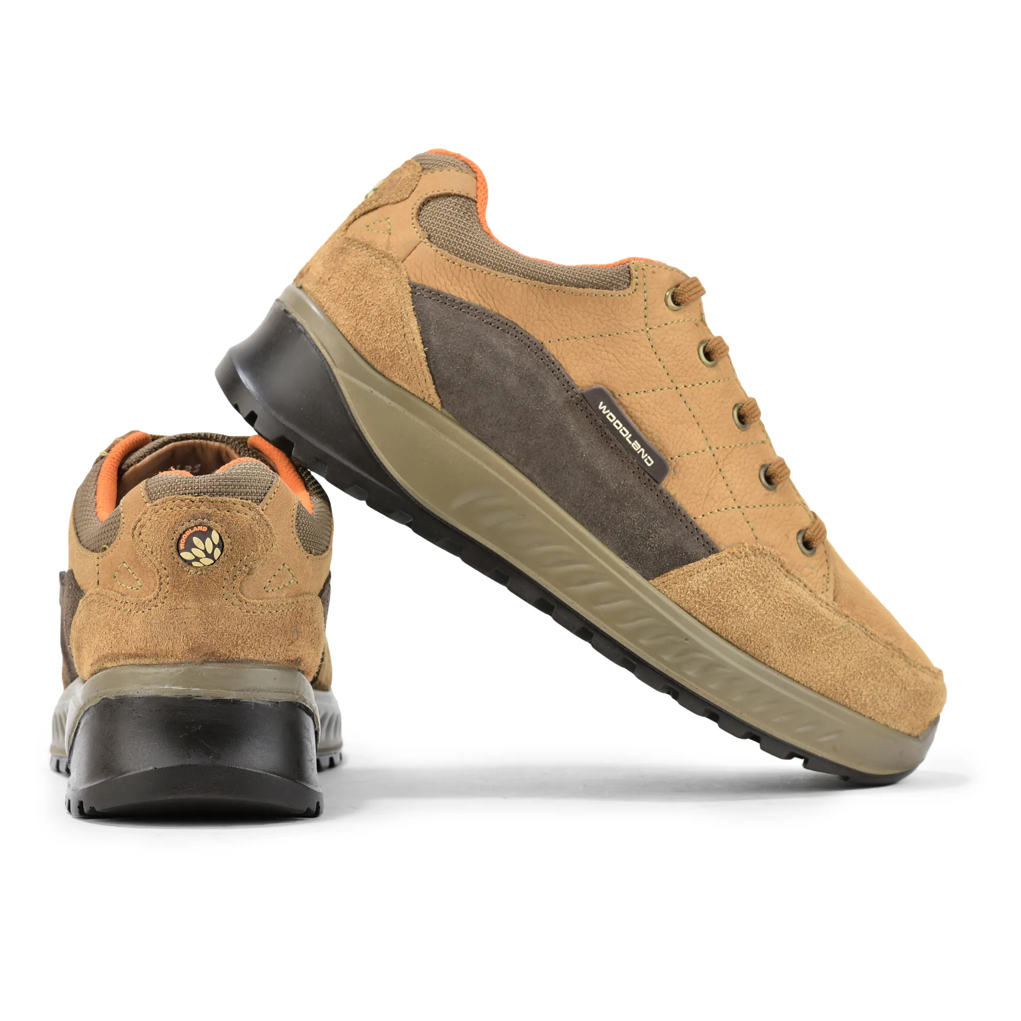 Woodland Camel Men Classic Lace-Up Shoes - Thumbnail 10