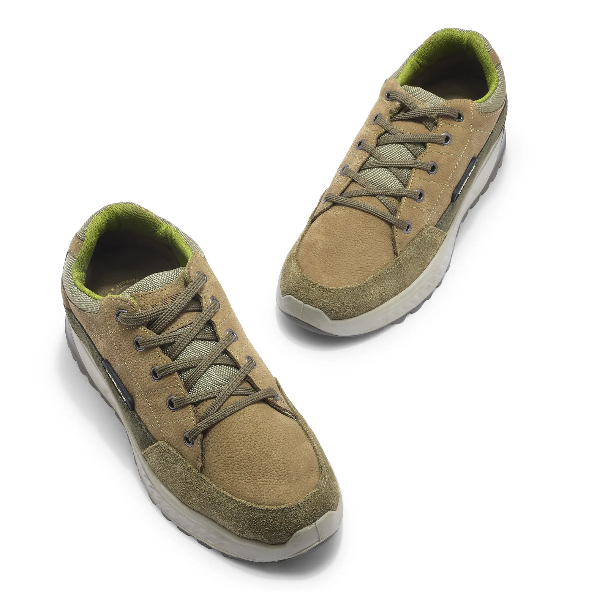 Woodland Khaki Men Classic Lace-Up Shoes - Thumbnail 2