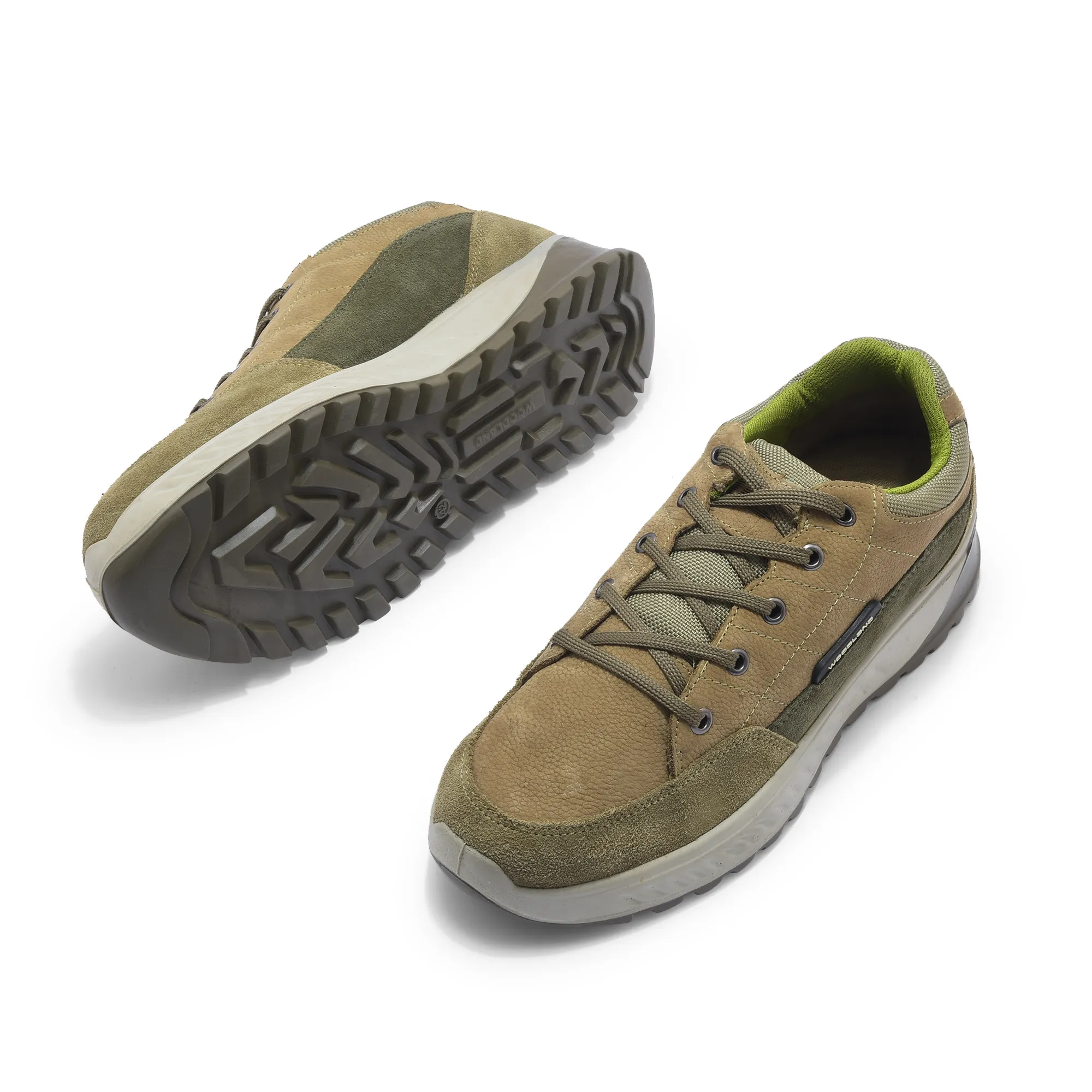 Woodland Khaki Men Classic Lace-Up Shoes - Thumbnail 5