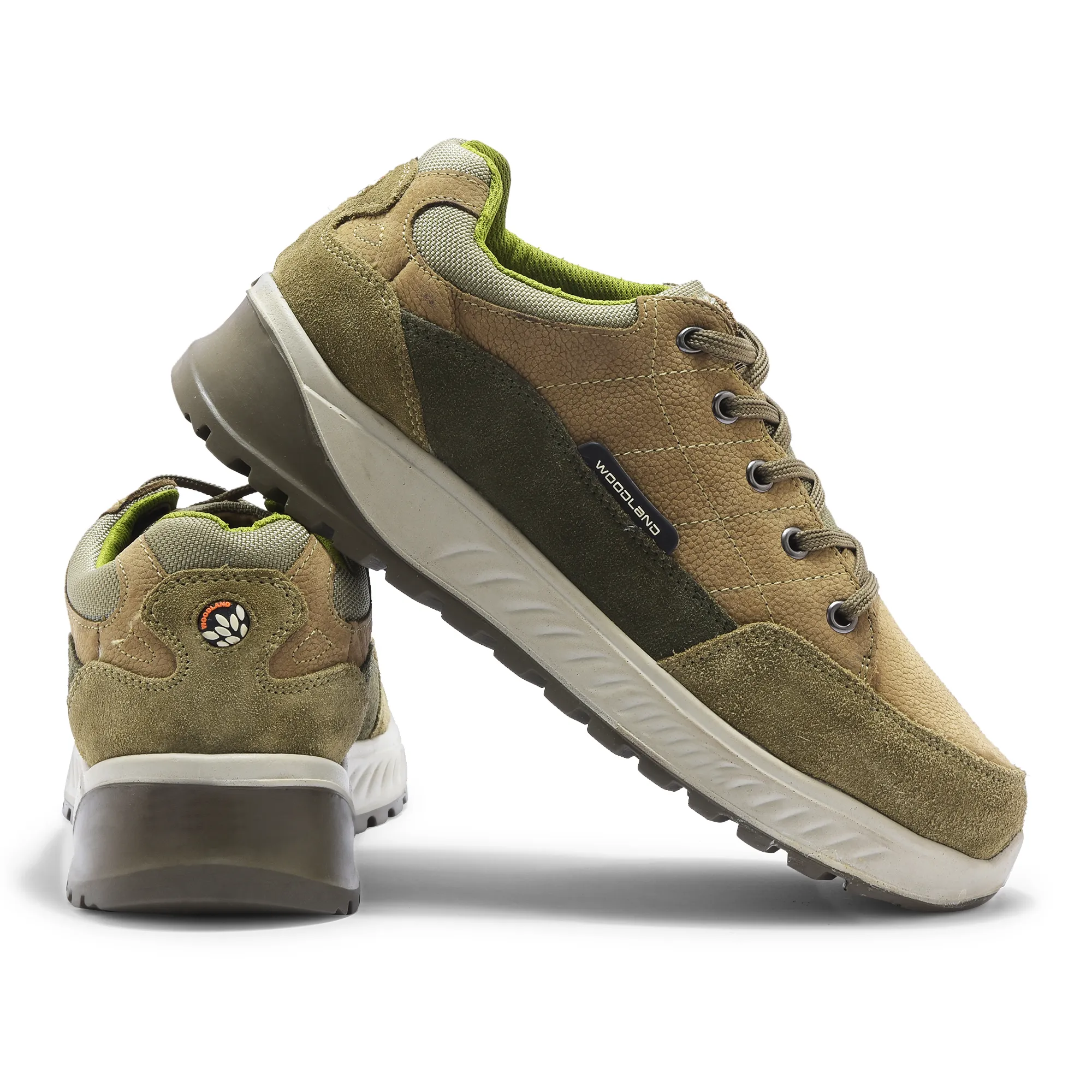 Woodland Khaki Men Classic Lace-Up Shoes - Thumbnail 10