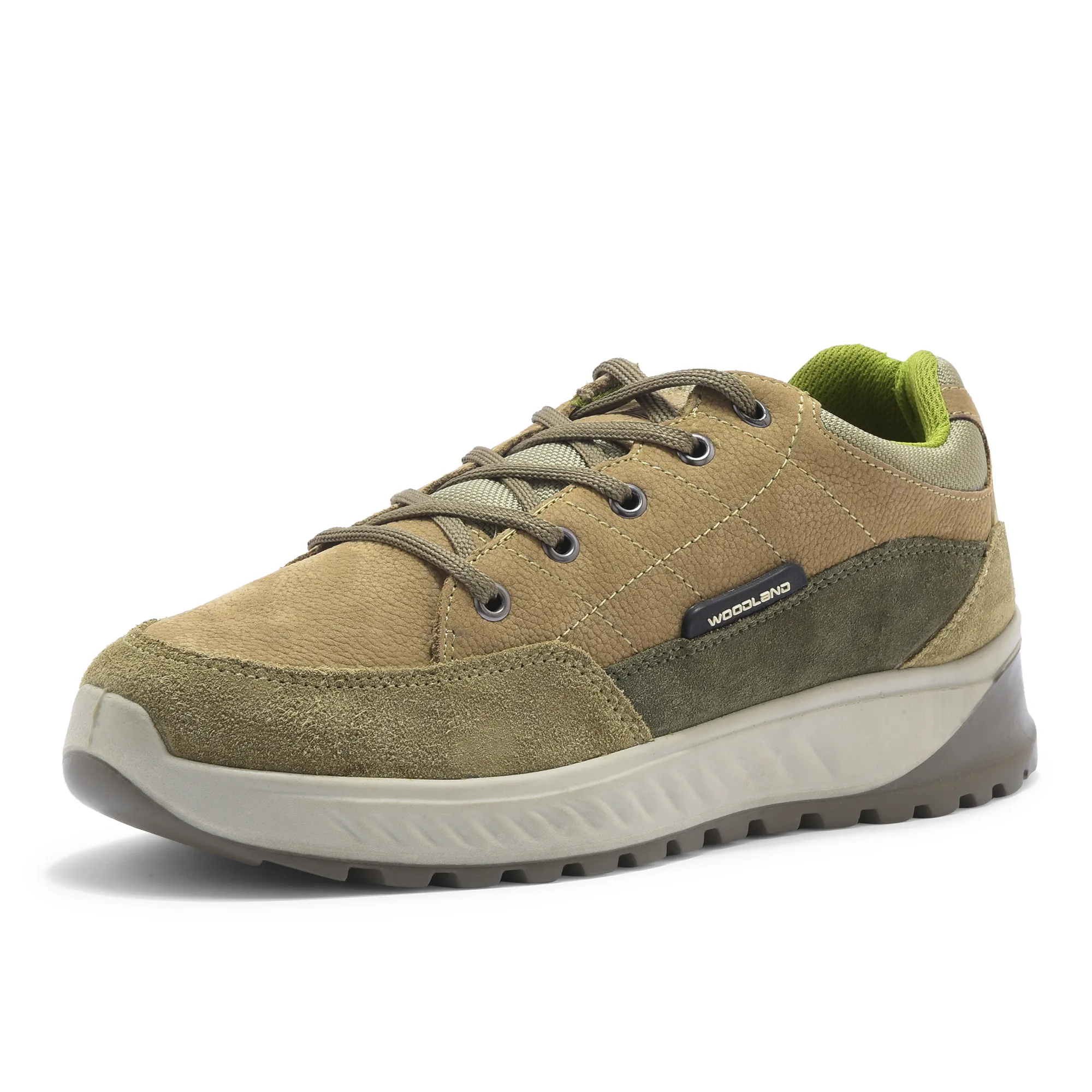 Woodland Khaki Men Classic Lace-Up Shoes - Thumbnail 11