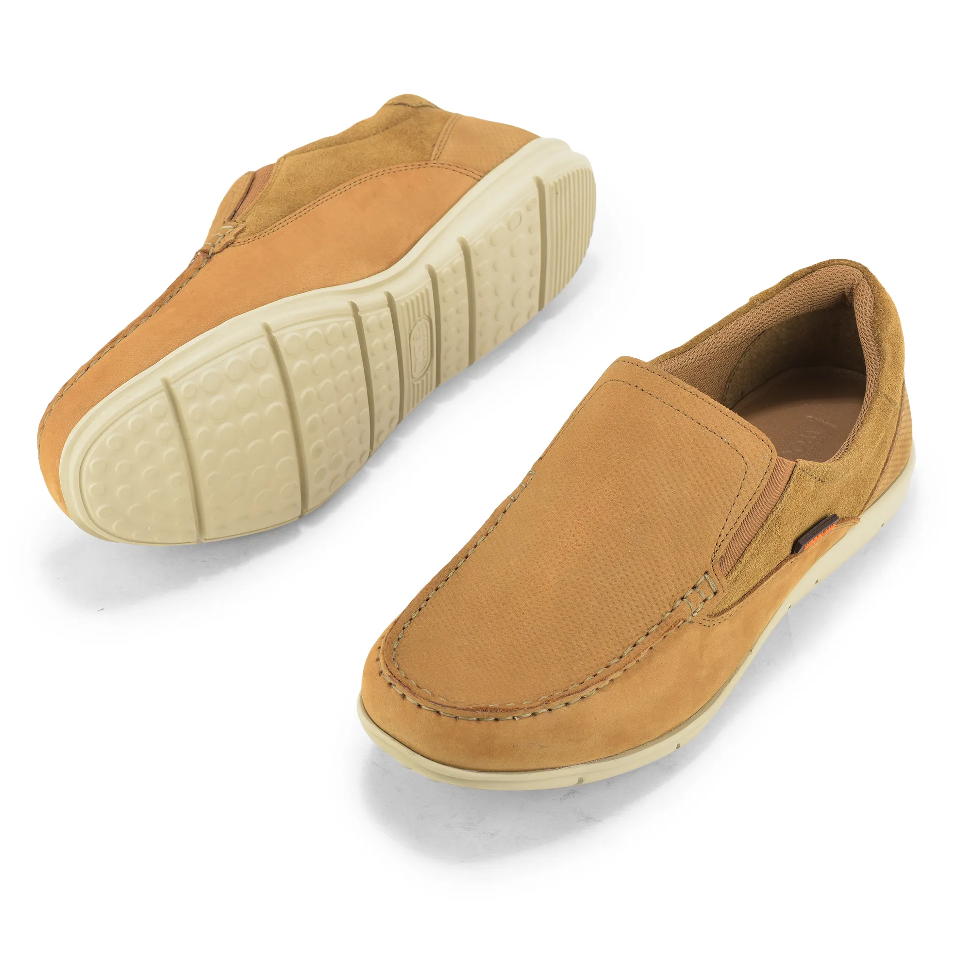 Camel Slip-on shoe for men - Thumbnail 6