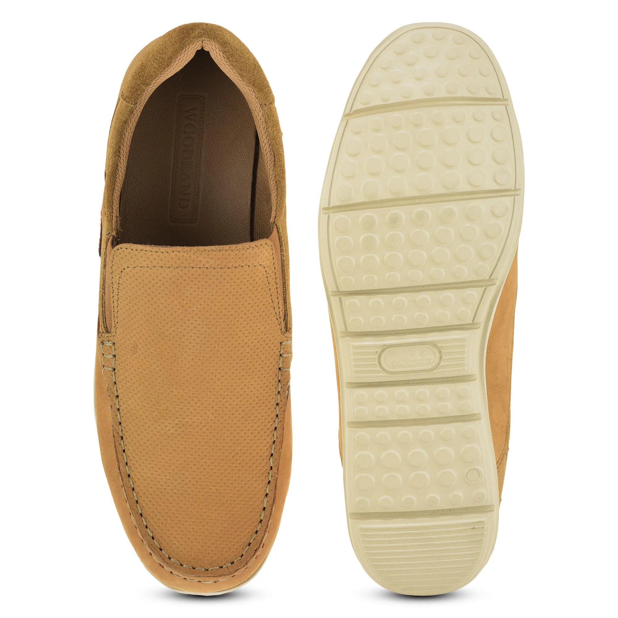 Camel Slip-on shoe for men - Thumbnail 9