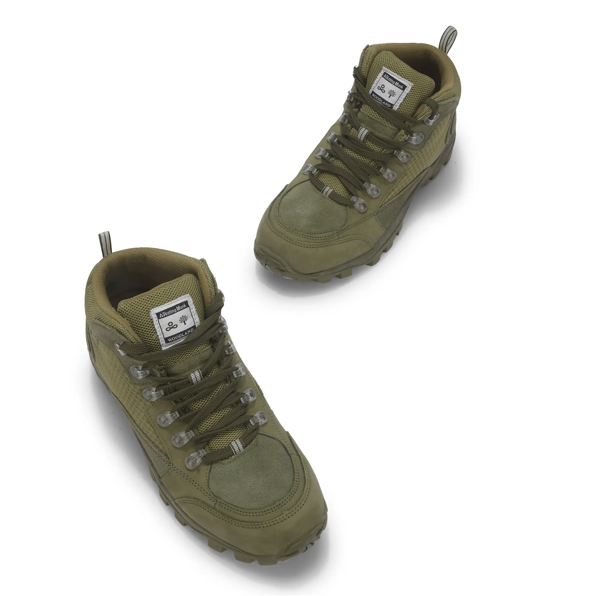 Khaki boots for men - Thumbnail 4