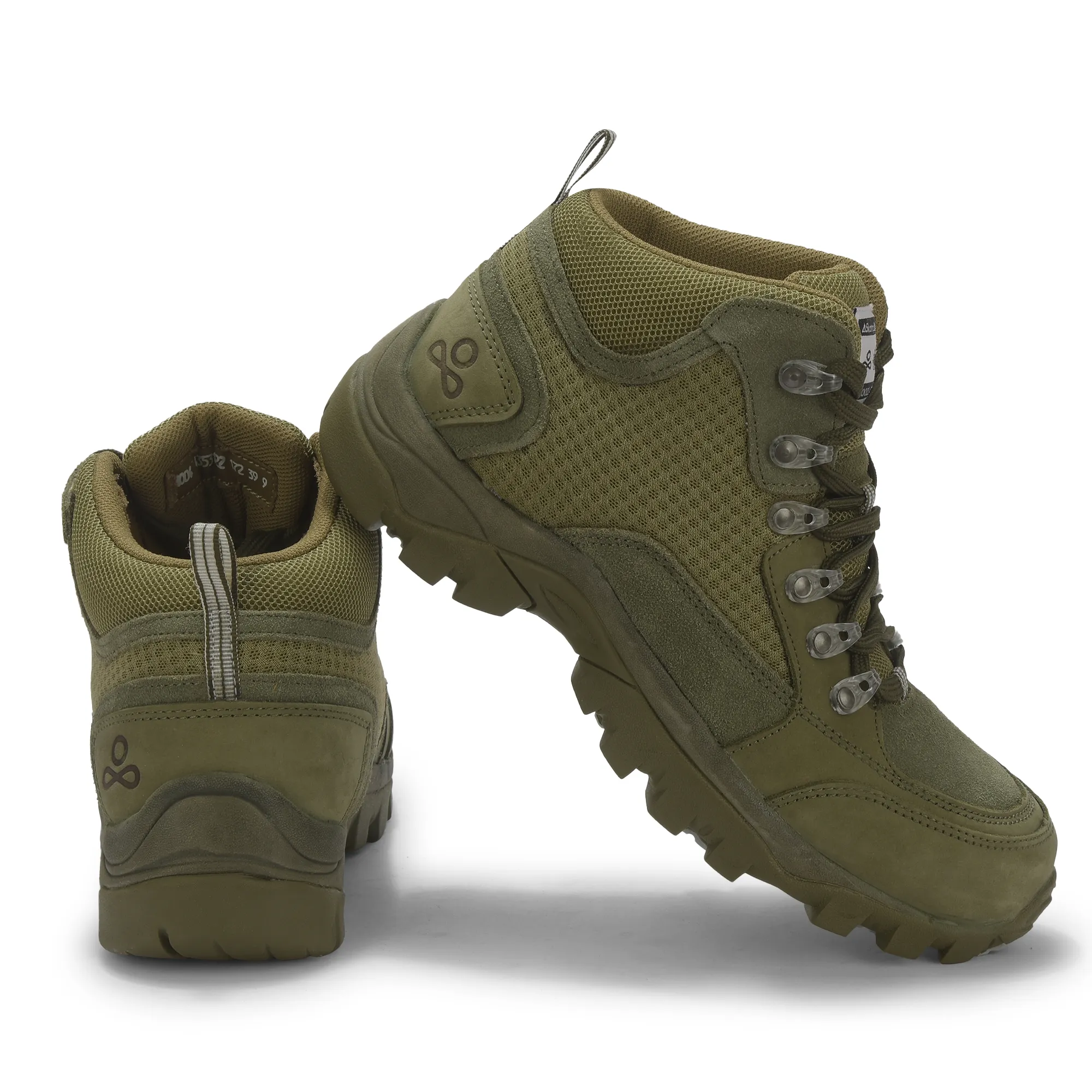 Khaki boots for men - Thumbnail 10