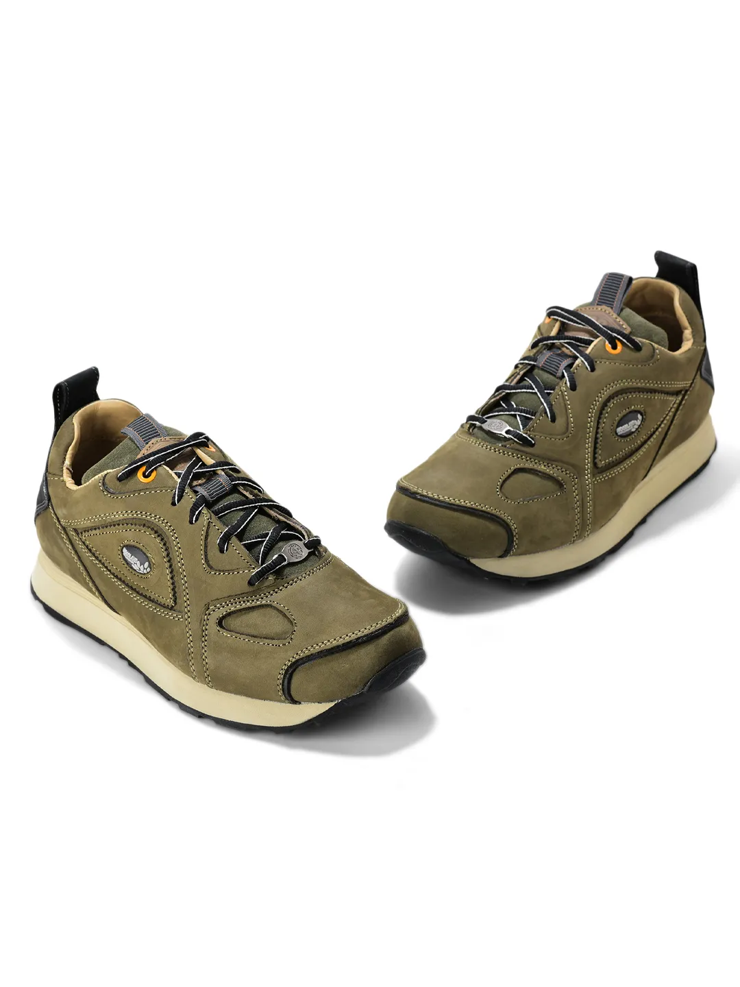 Olive green Sneakers for men - Thumbnail 3